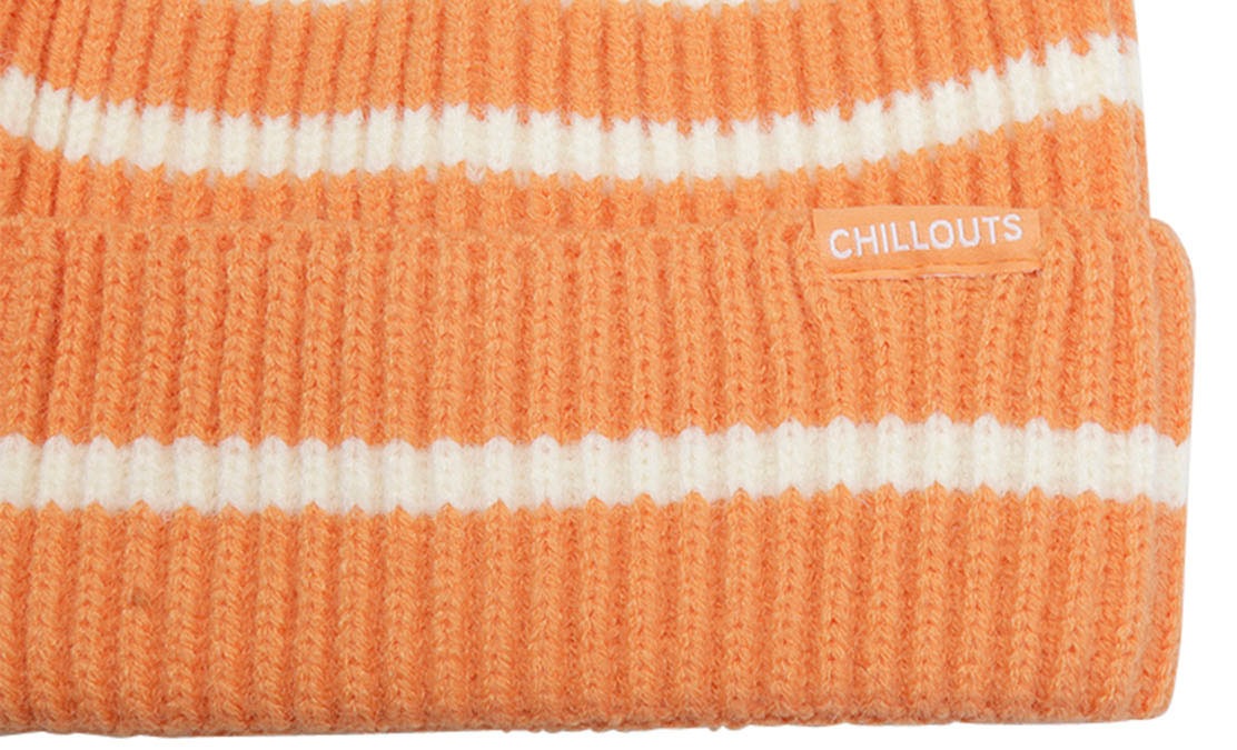 Thumbnail - chillouts Beanie "Jette Hat" mit elastischer Passform und Umschlag