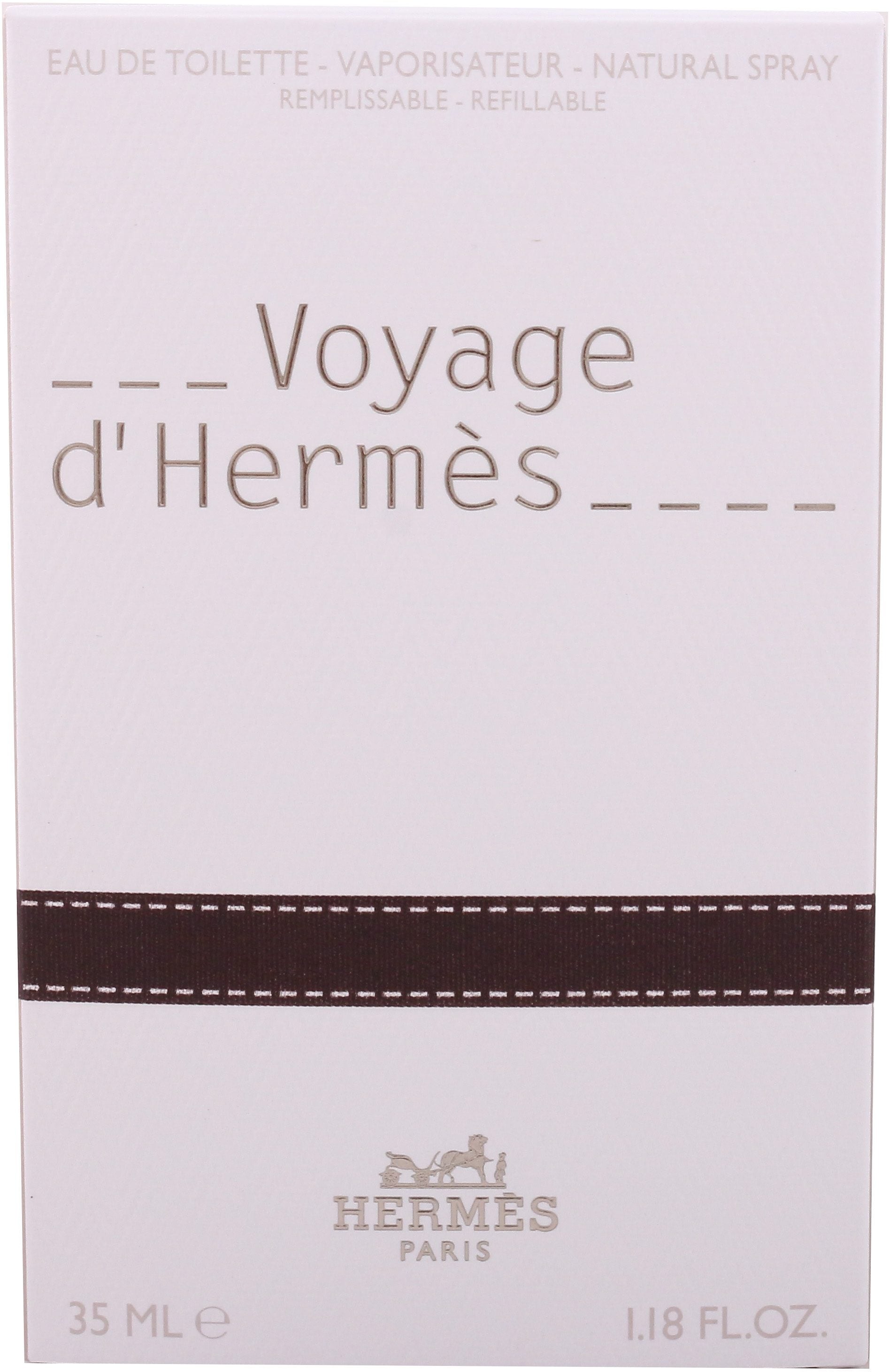 HERMÈS Eau de Toilette »Voyage D'Hermes«, Blumiger Unisex-Duft mit Zitrusfrüchten, Tee, Hedione, Holz & Moschus.