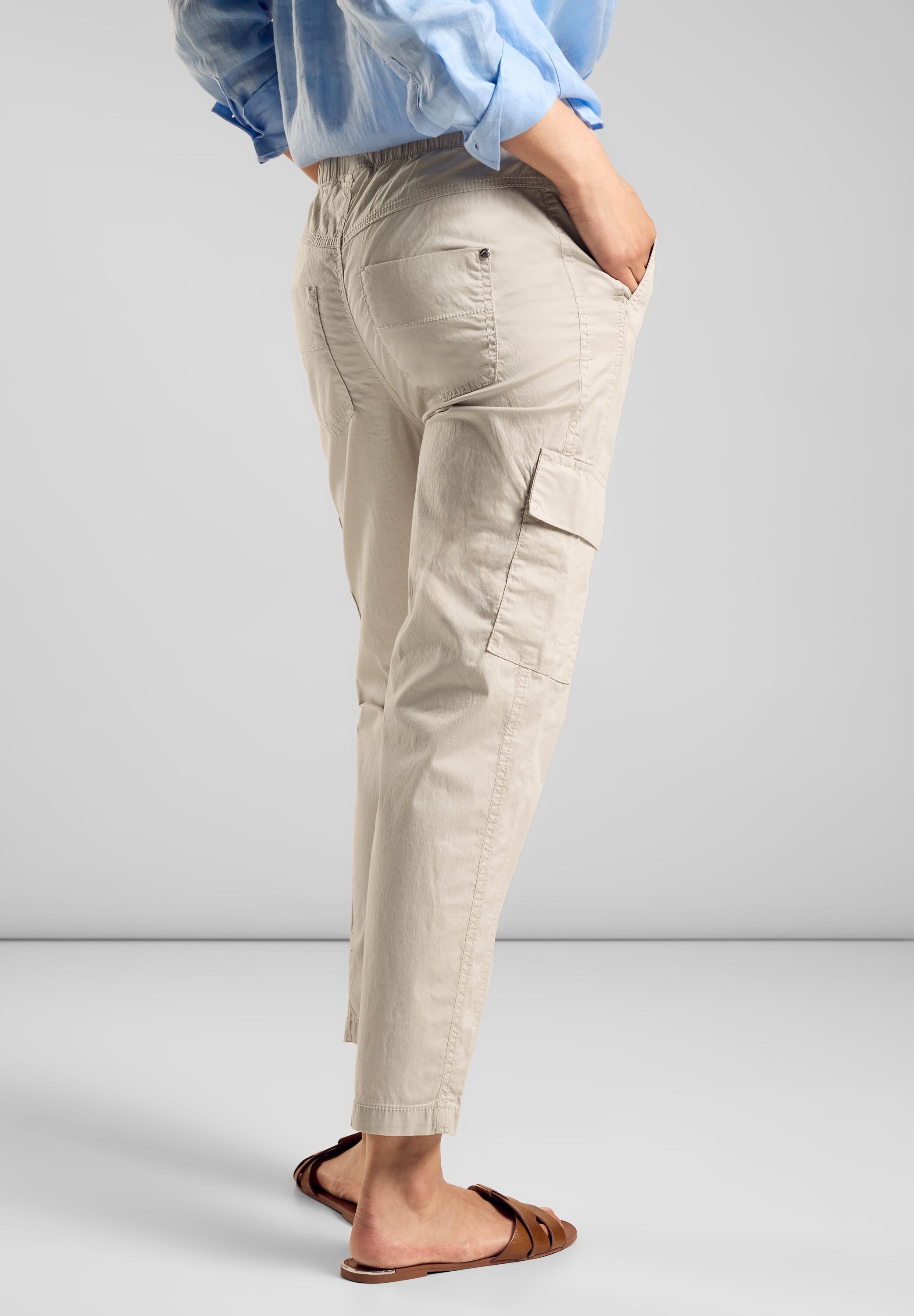 STREET ONE Cargohose, High Waist günstig online kaufen