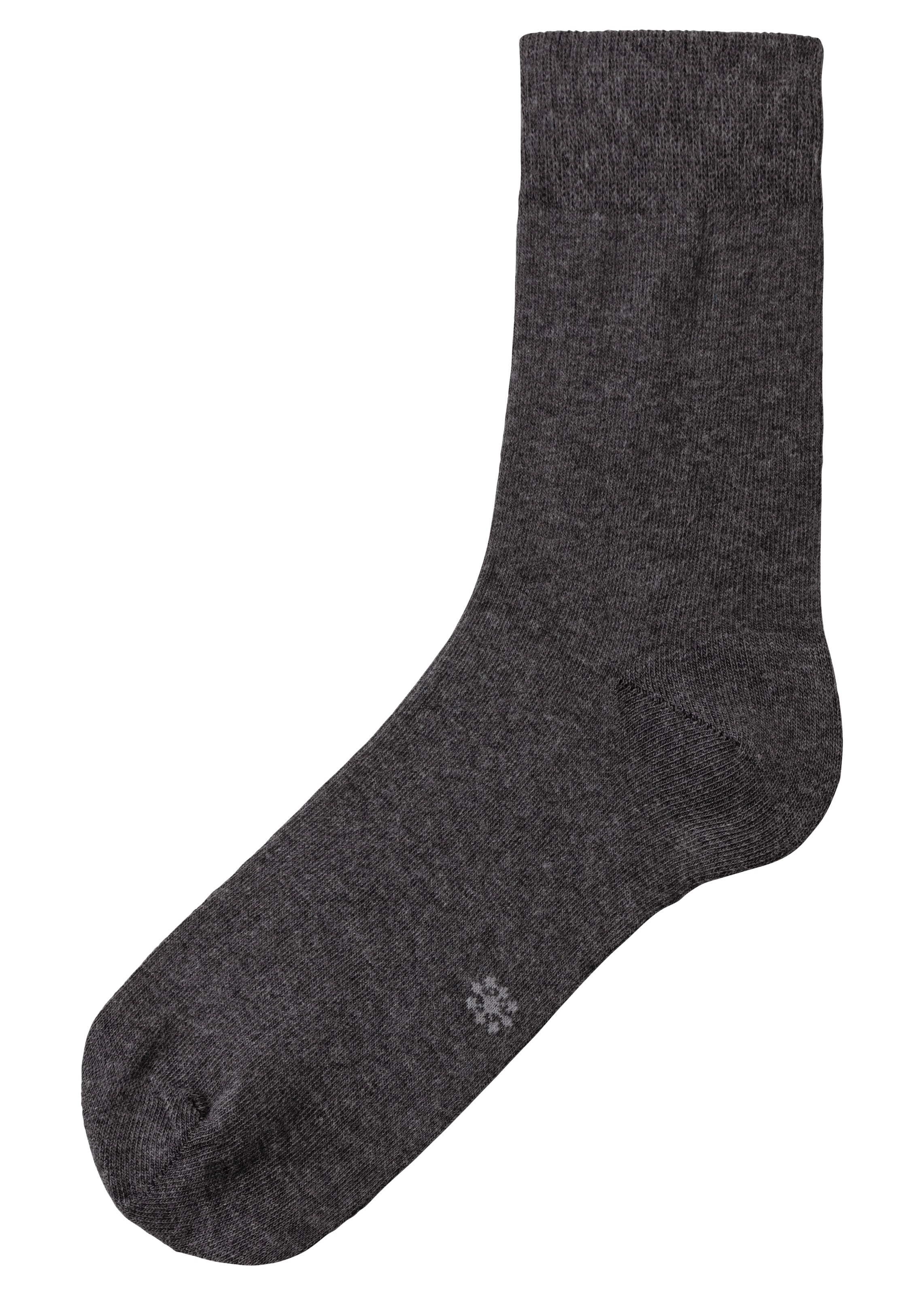 H.I.S Basicsocken, (Set, 10 Paar), mit eingestrickten Symbolen