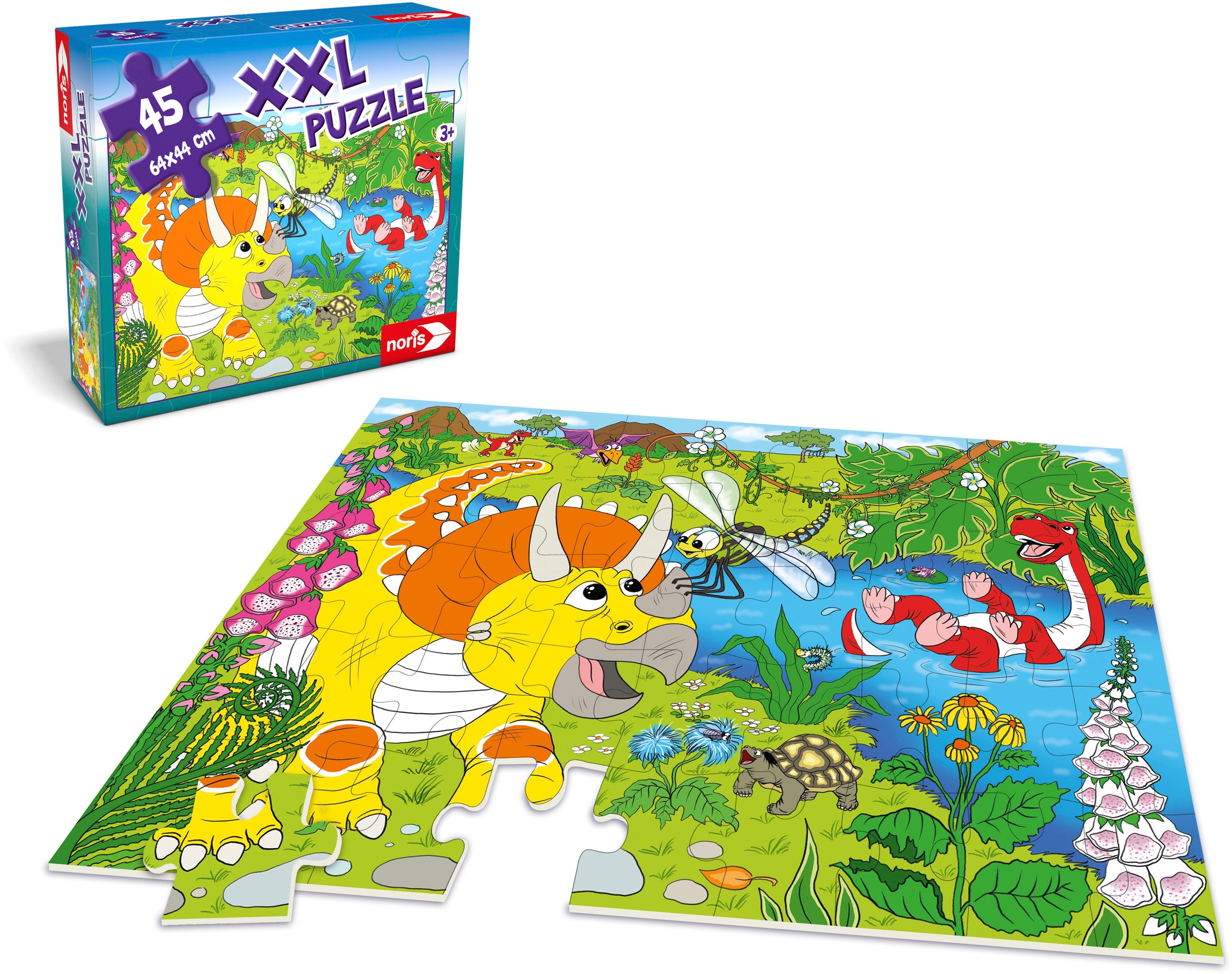 Noris Puzzle »XXL Puzzle Dinosaurier«
