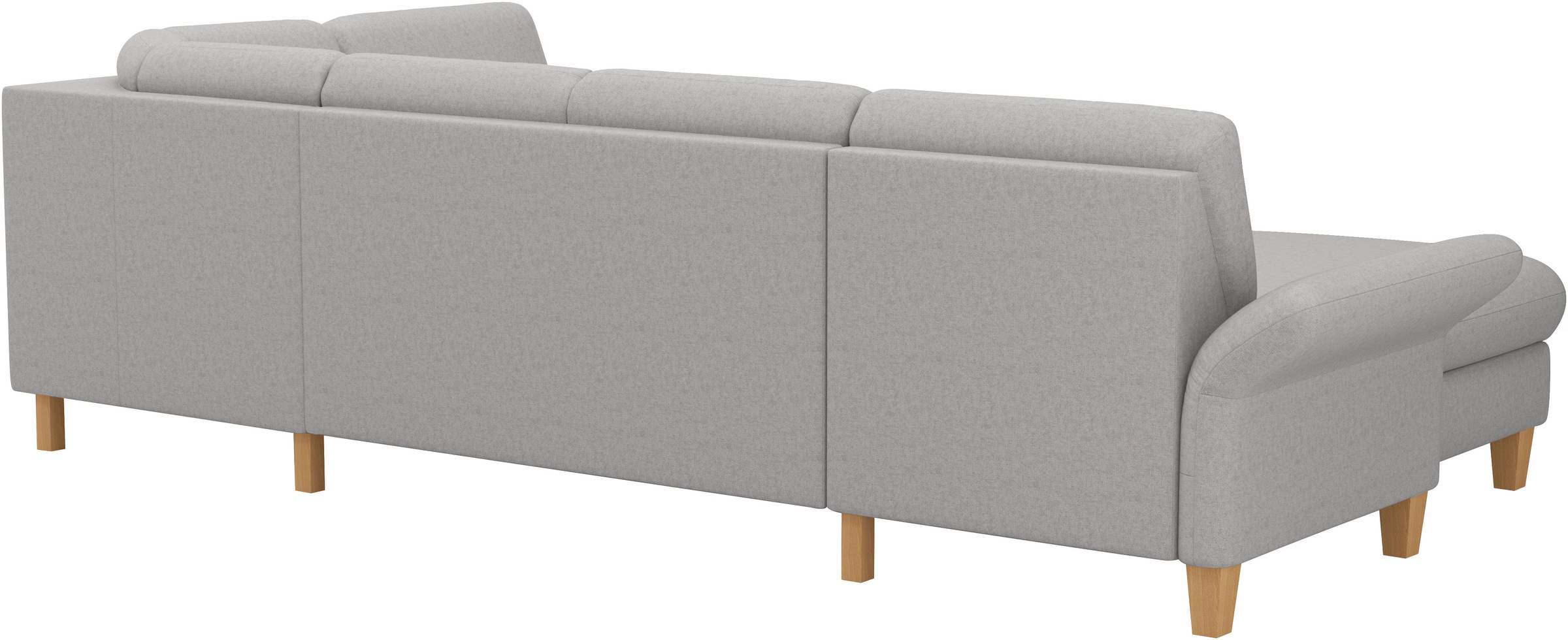 Home affaire Wohnlandschaft »Rochelle, U-Form«, optional mit Armteilverstellung, mit Bettfunktion & Bettkasten