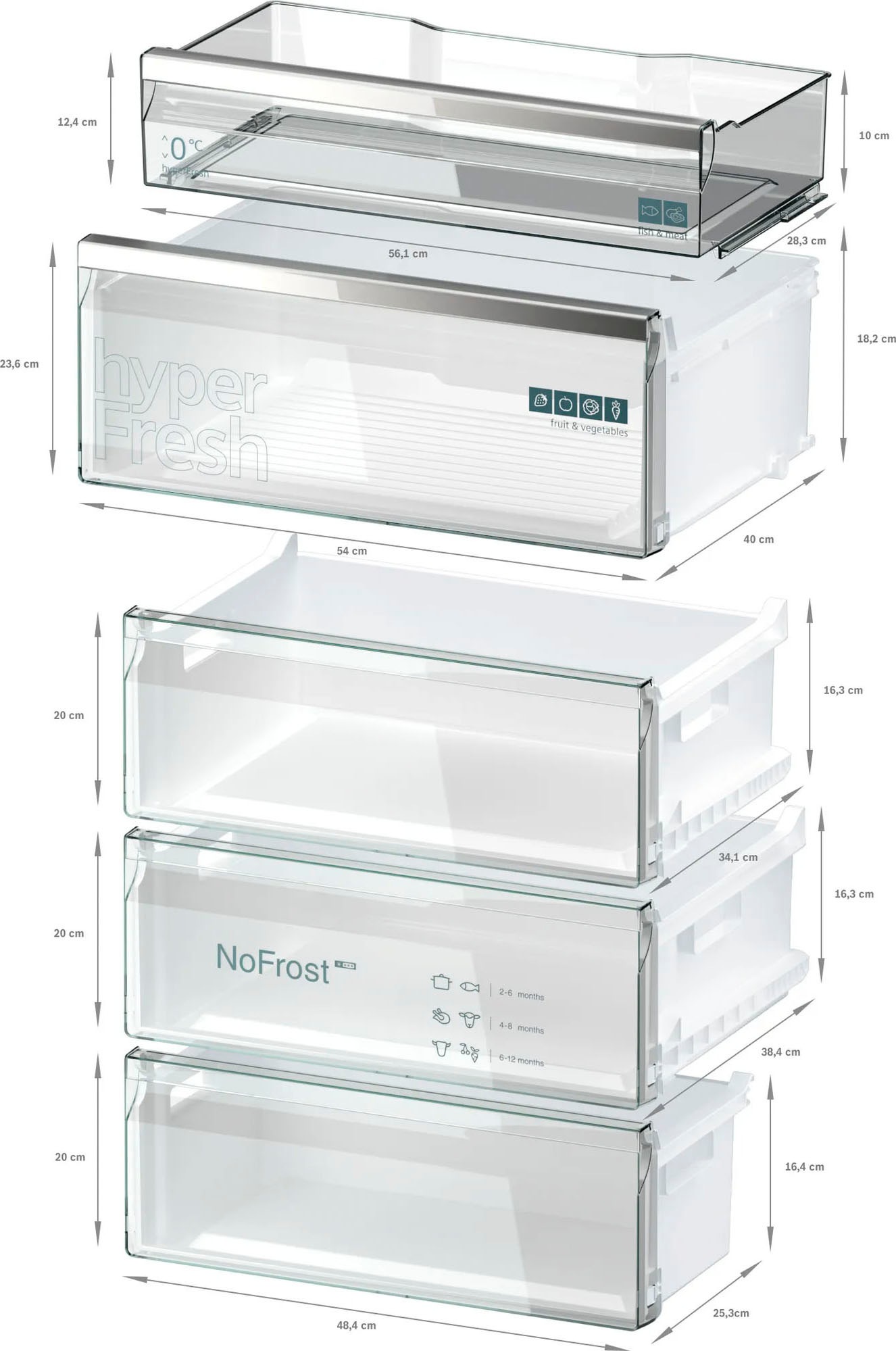 SIEMENS Kühl-/Gefrierkombination iQ500 »KG49NAXCF«