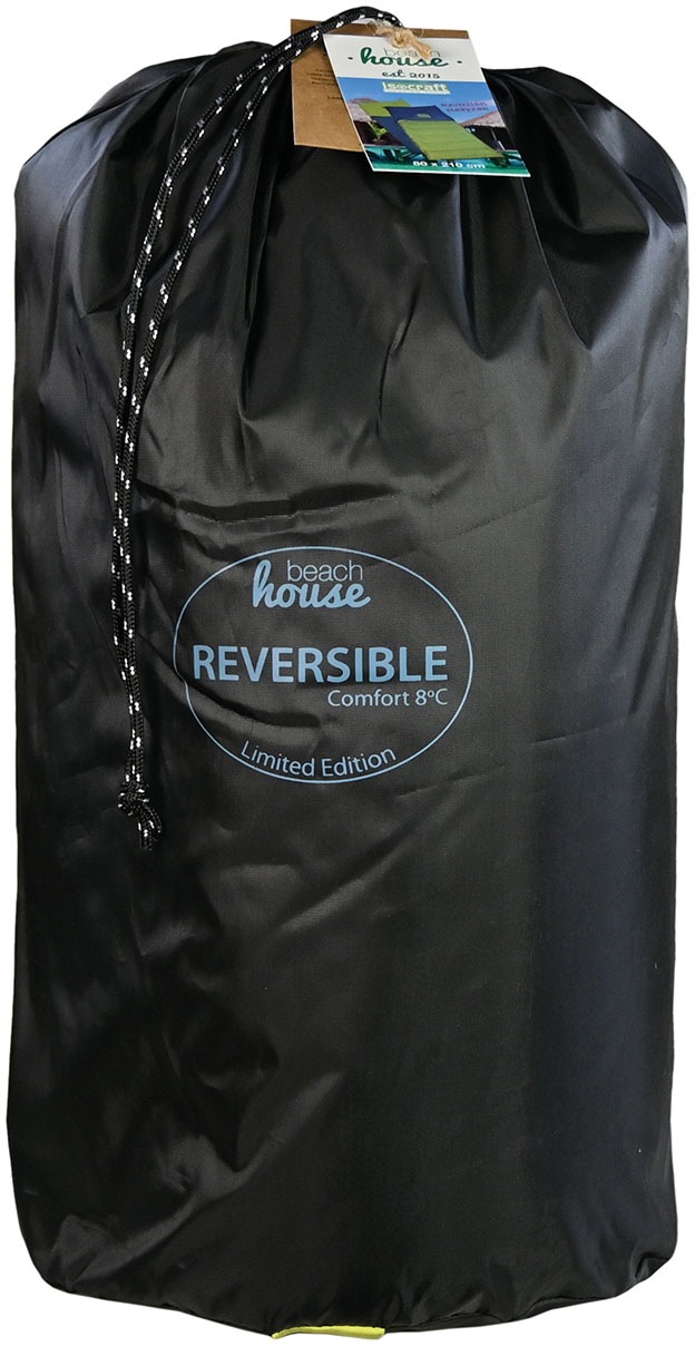 Polydaun Deckenschlafsack »Schlafsack Beach House Reversible«, Beidseitig zu benutzen