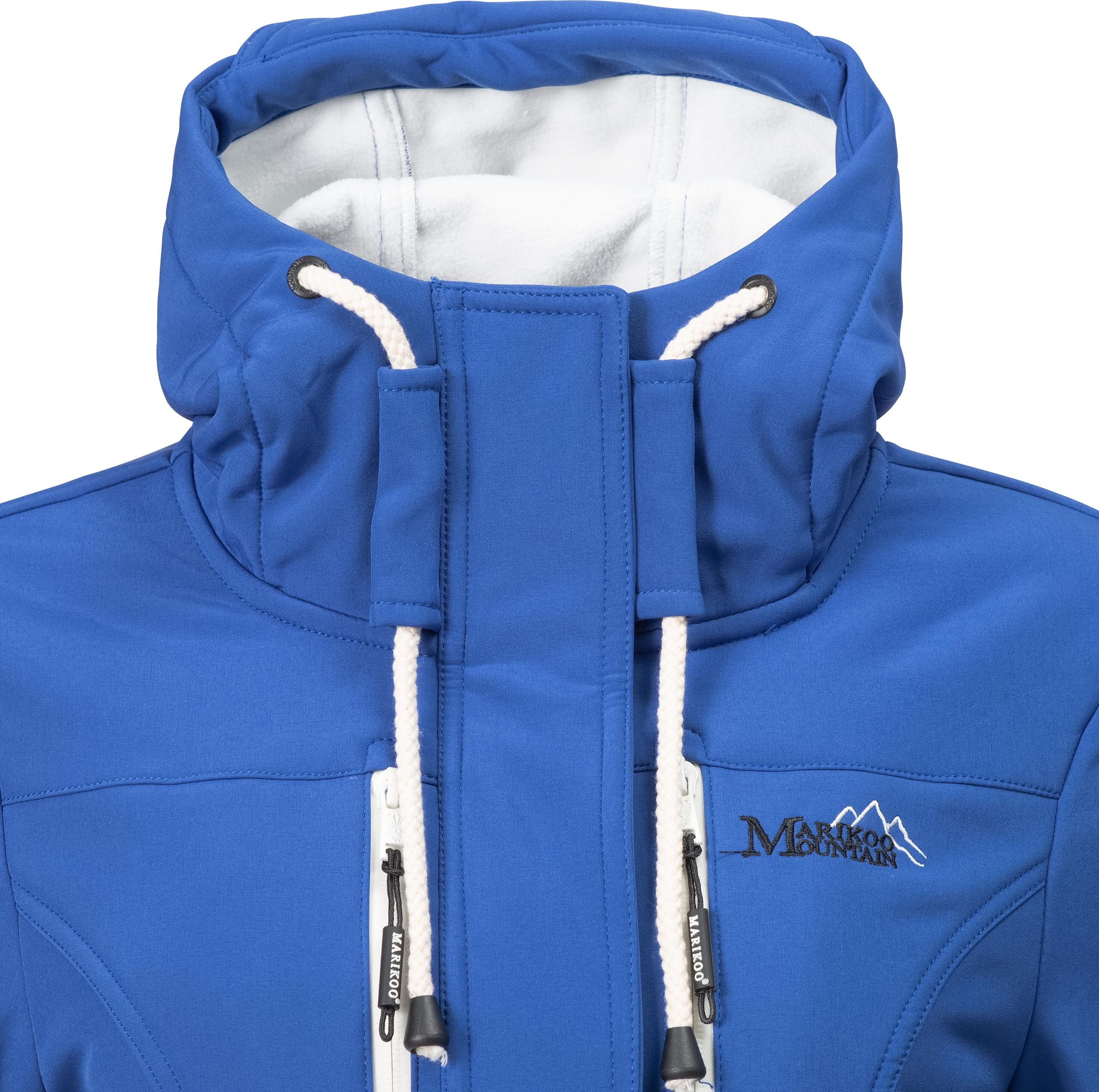 Marikoo Funktionsmantel »Zimtzicke«, Wasserdichter Softshell Parka mit Kapuze