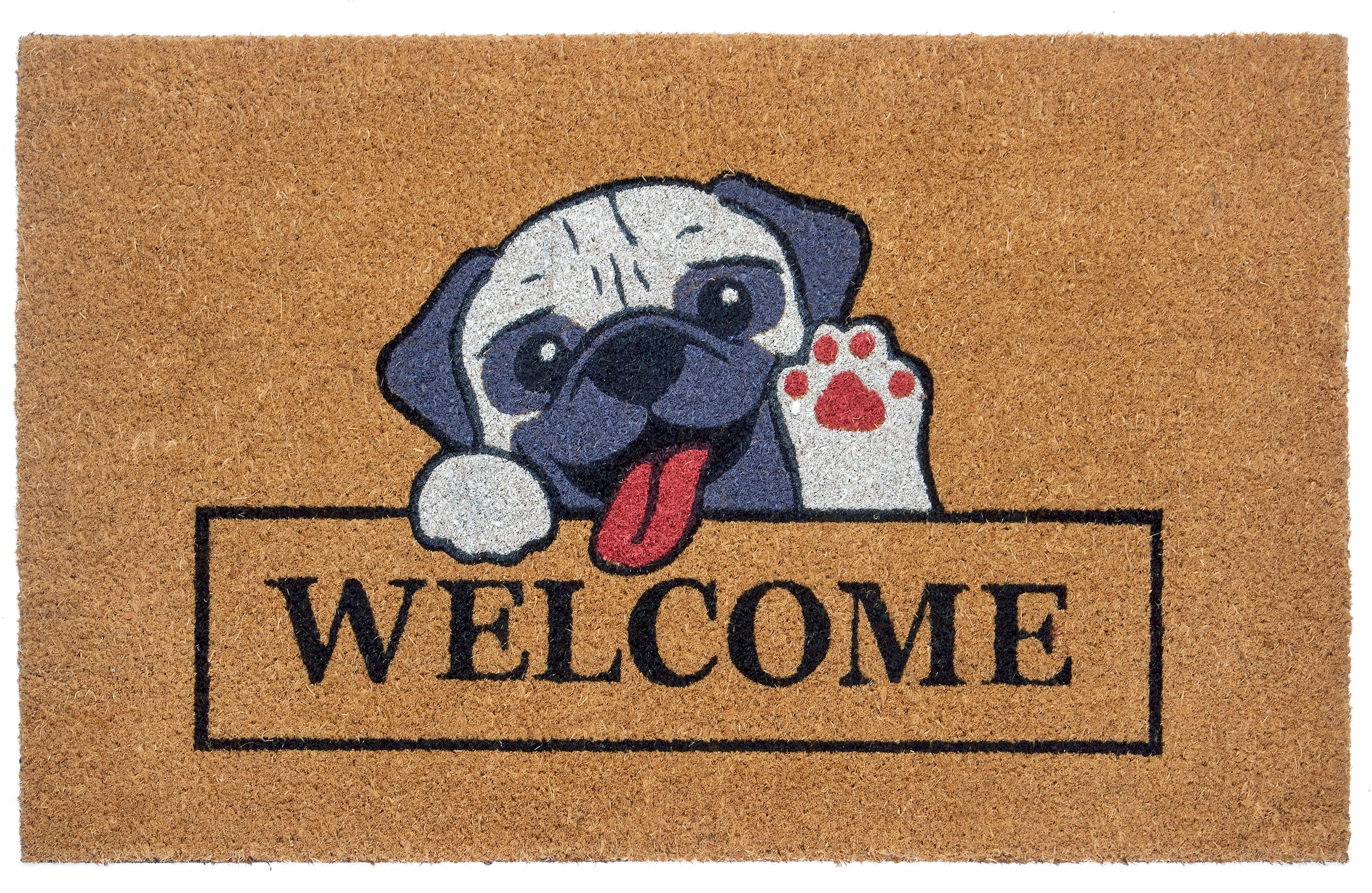 HANSE Home Durų kilimėlis »Welcome & Dog« rechtec...