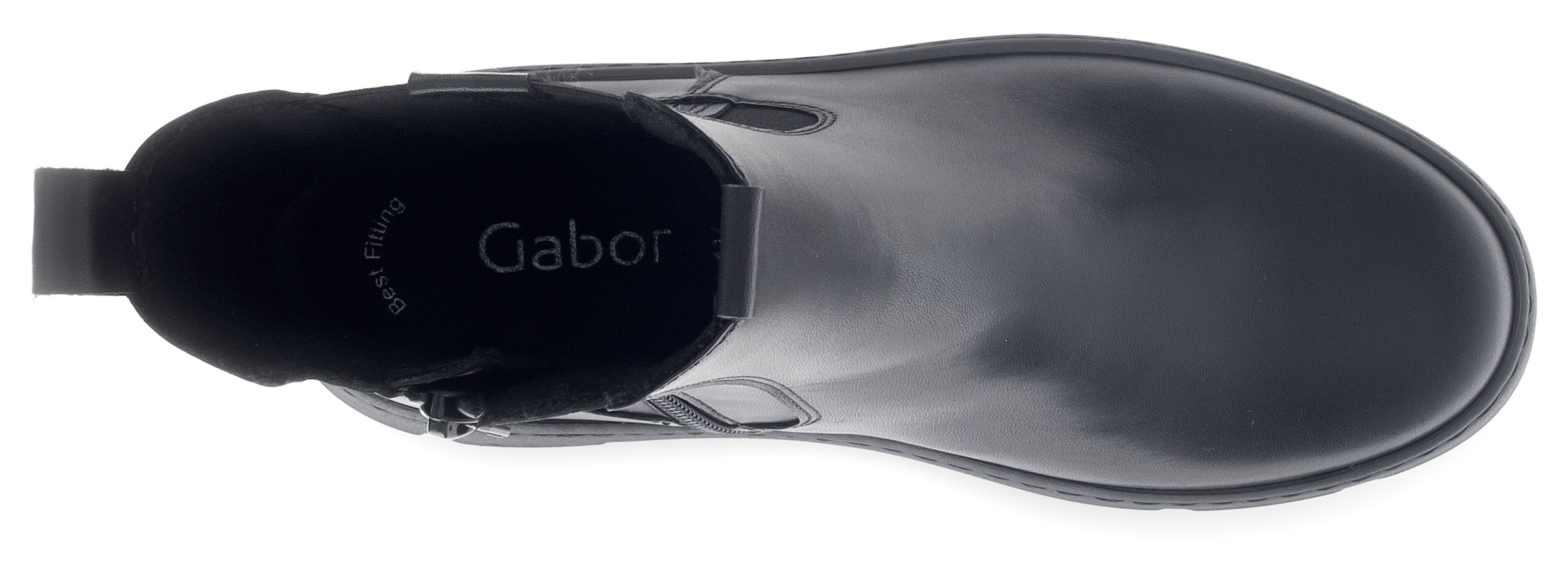 Gabor Chelseaboots, Plateau, Schlupfboots, Stiefelette mit Best Fitting