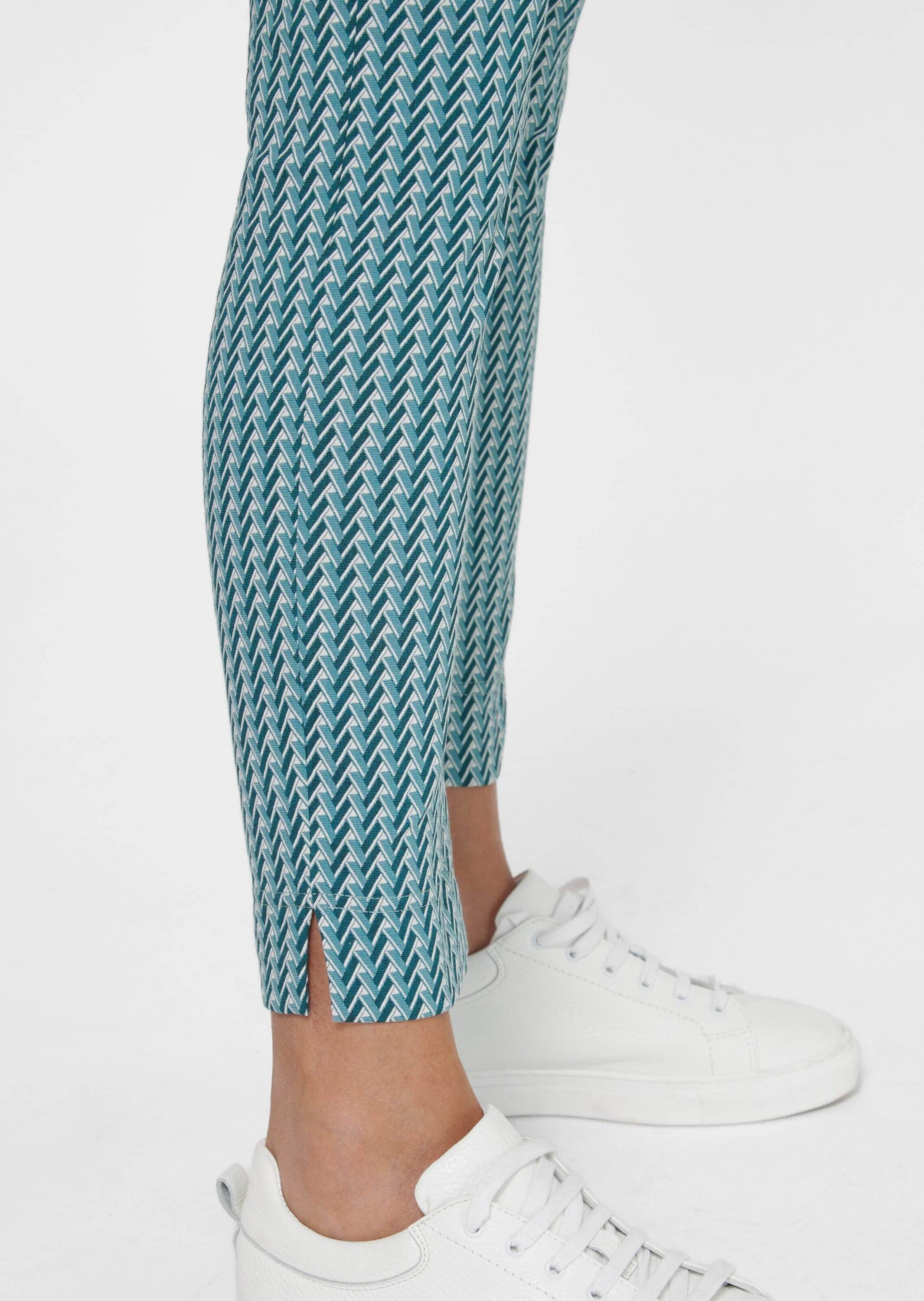 MADELEINE Stretch-Hose »Hose Schlanke Jacquard-Hose zum Schlüpfen«
