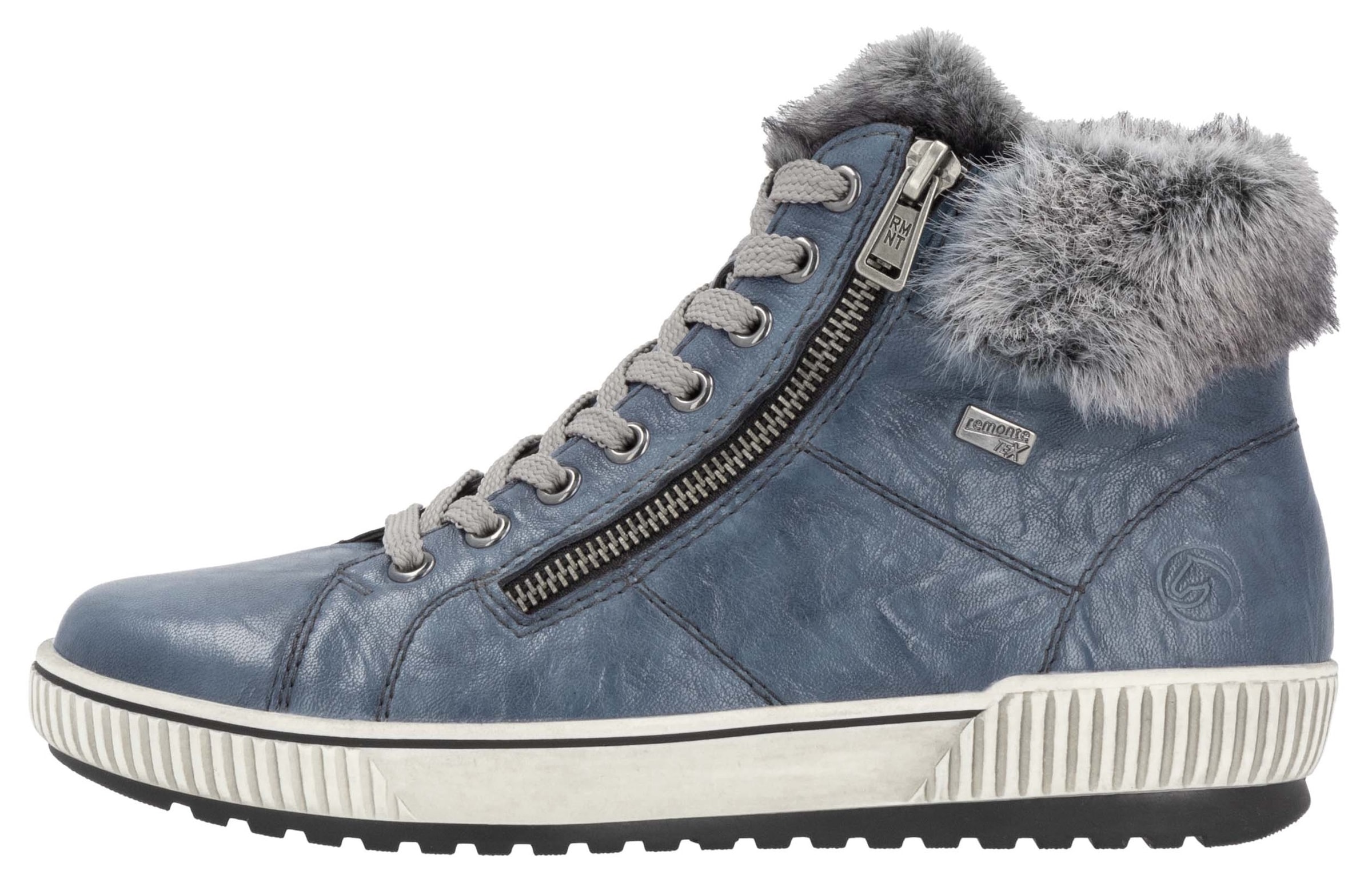 Winterboots, Plateau, Outdoorschuh Schnürboots mit wasserabweisender TEX-Membran