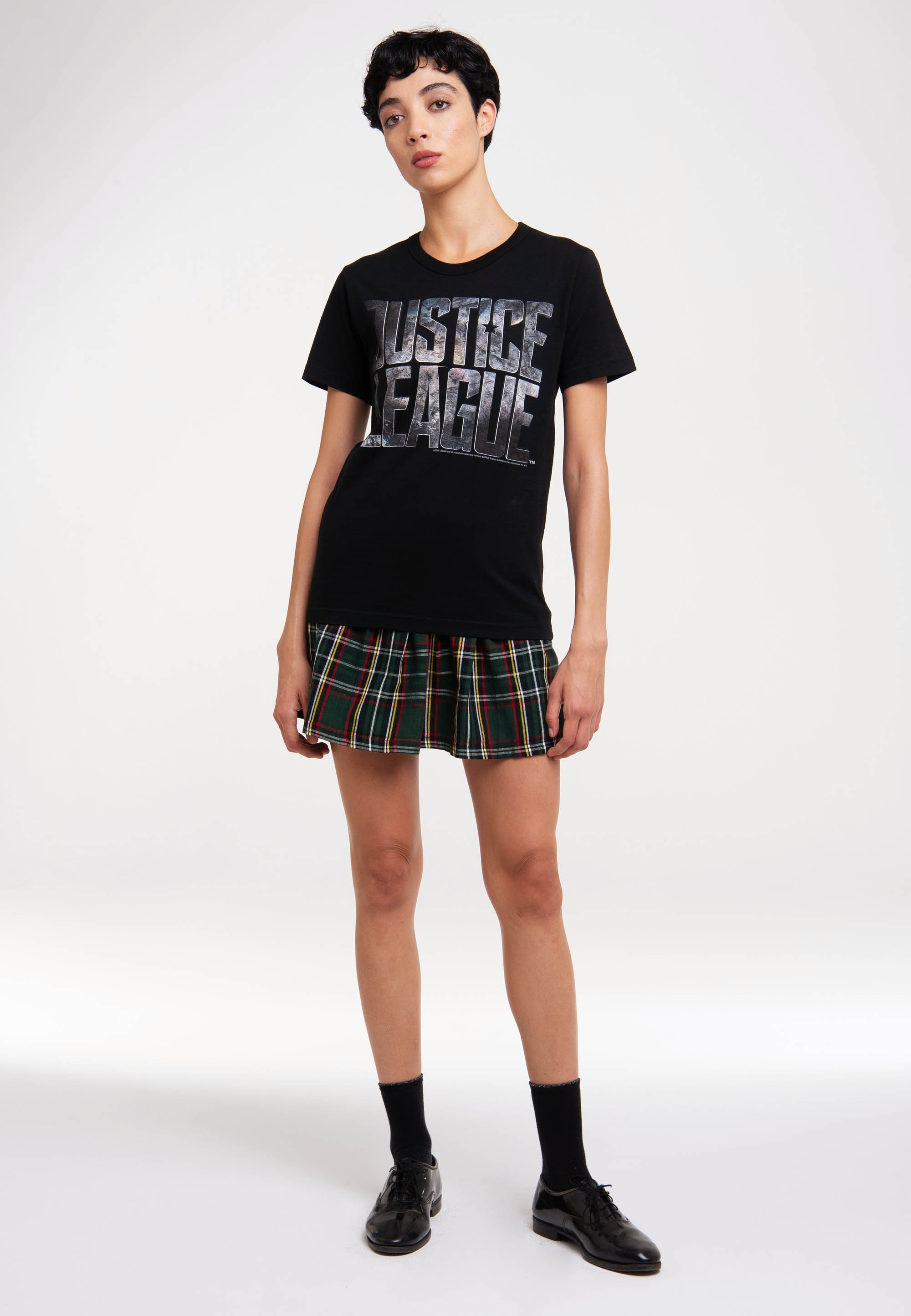 LOGOSHIRT T-Shirt »Justice League Movie«, mit lizenziertem Print
