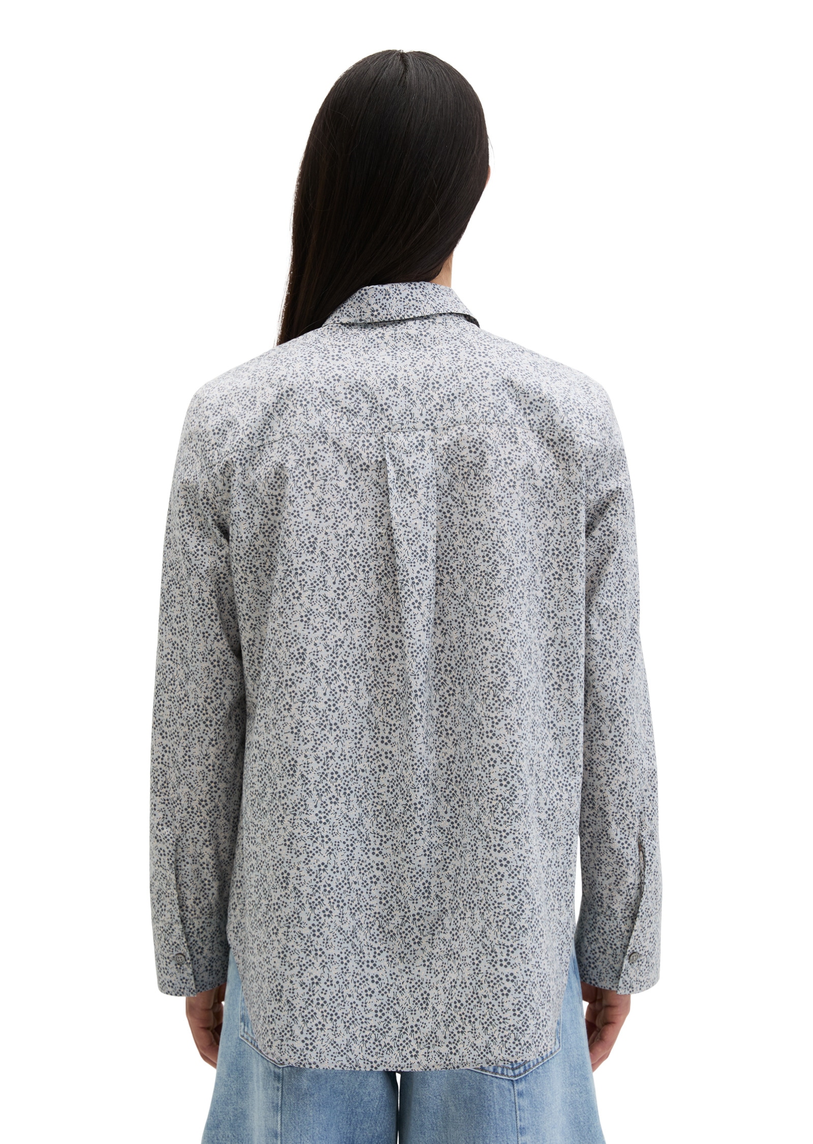 Marc O'Polo Langarmbluse »aus Papertouch-Popeline«