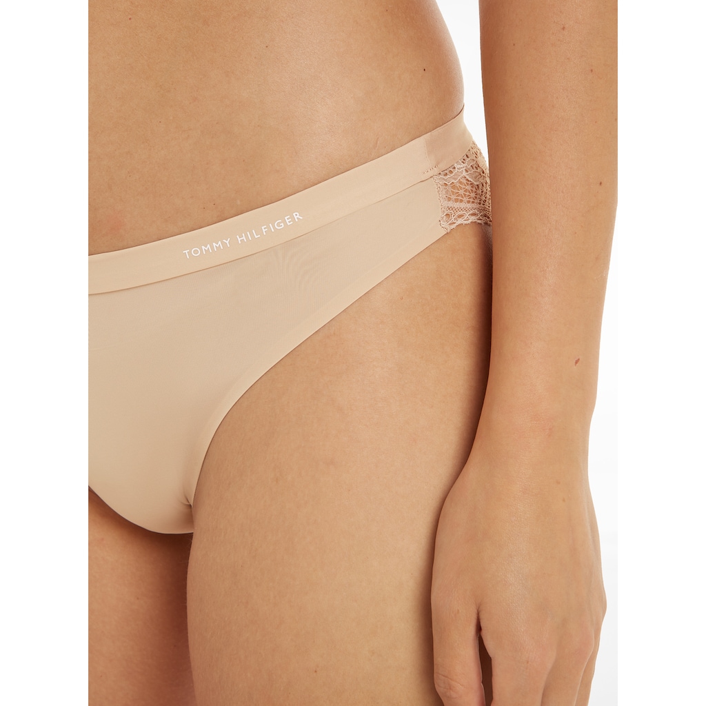 Tommy Hilfiger Underwear Bikinislip »BIKINI«, hinten komplett aus zarter Spitze
