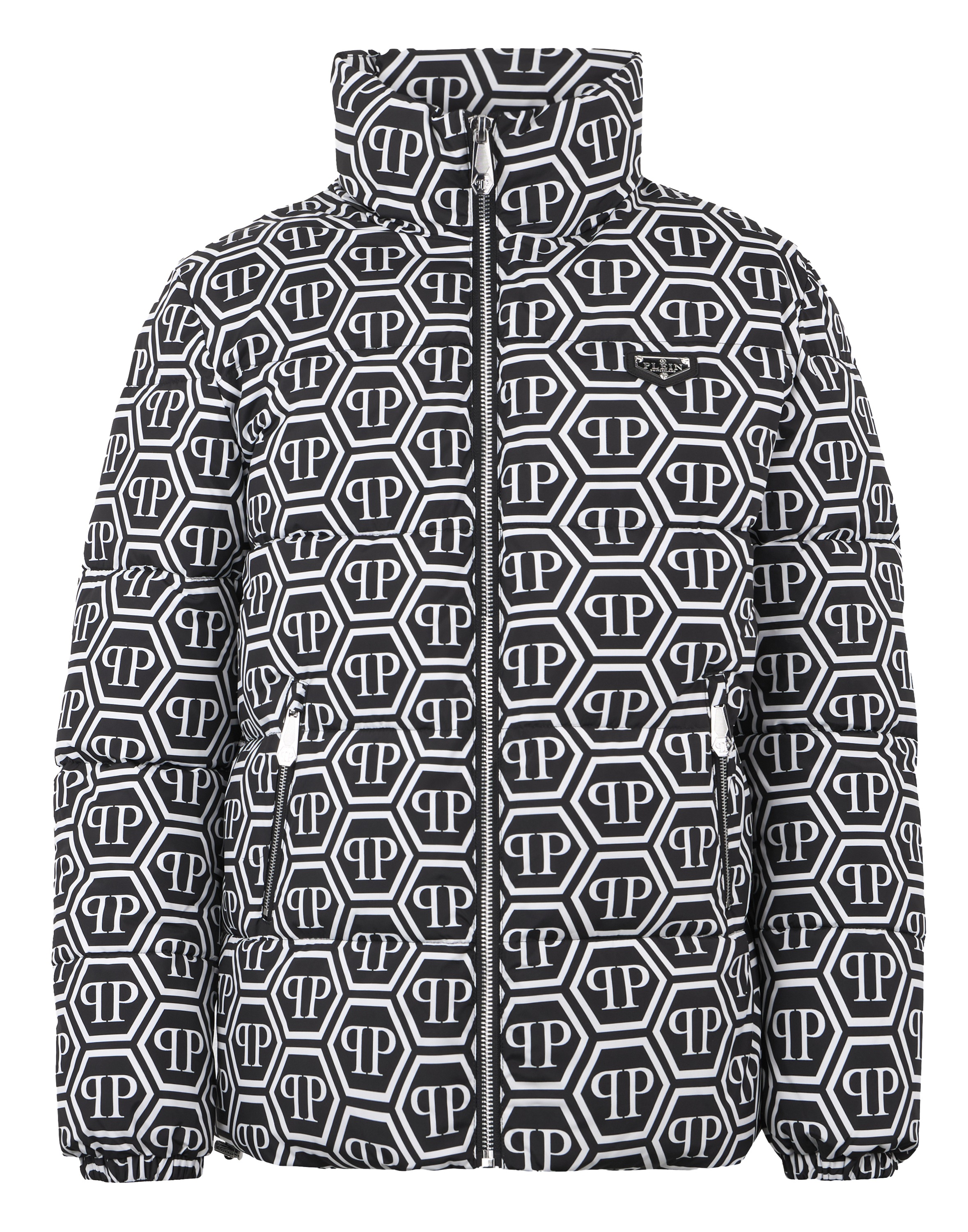 PHILIPP PLEIN Blouson "Nylon Puffer Jacket Monogram" günstig online kaufen