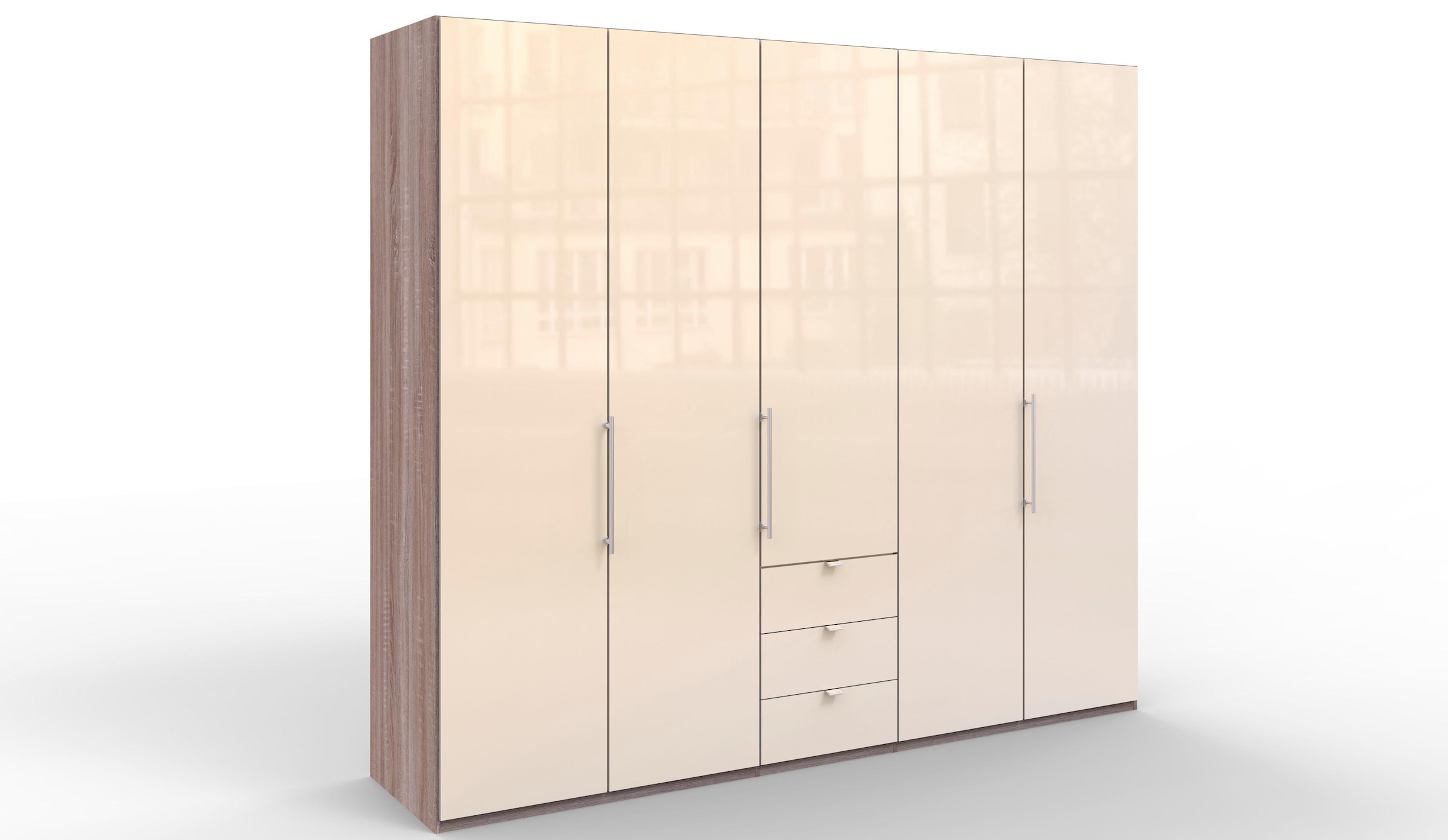 WIEMANN Kleiderschrank »Loft«, Glasfront