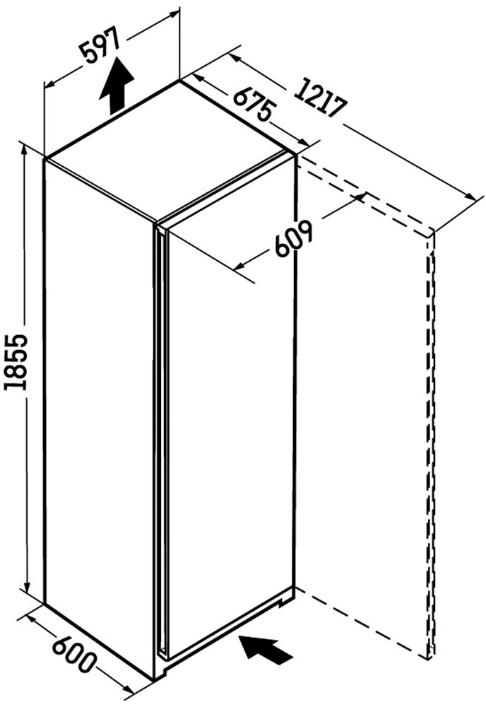 Liebherr Gefrierschrank Plus »GN 52Vd2i_091527051« 185,5 cm hoch 59,7 cm breit