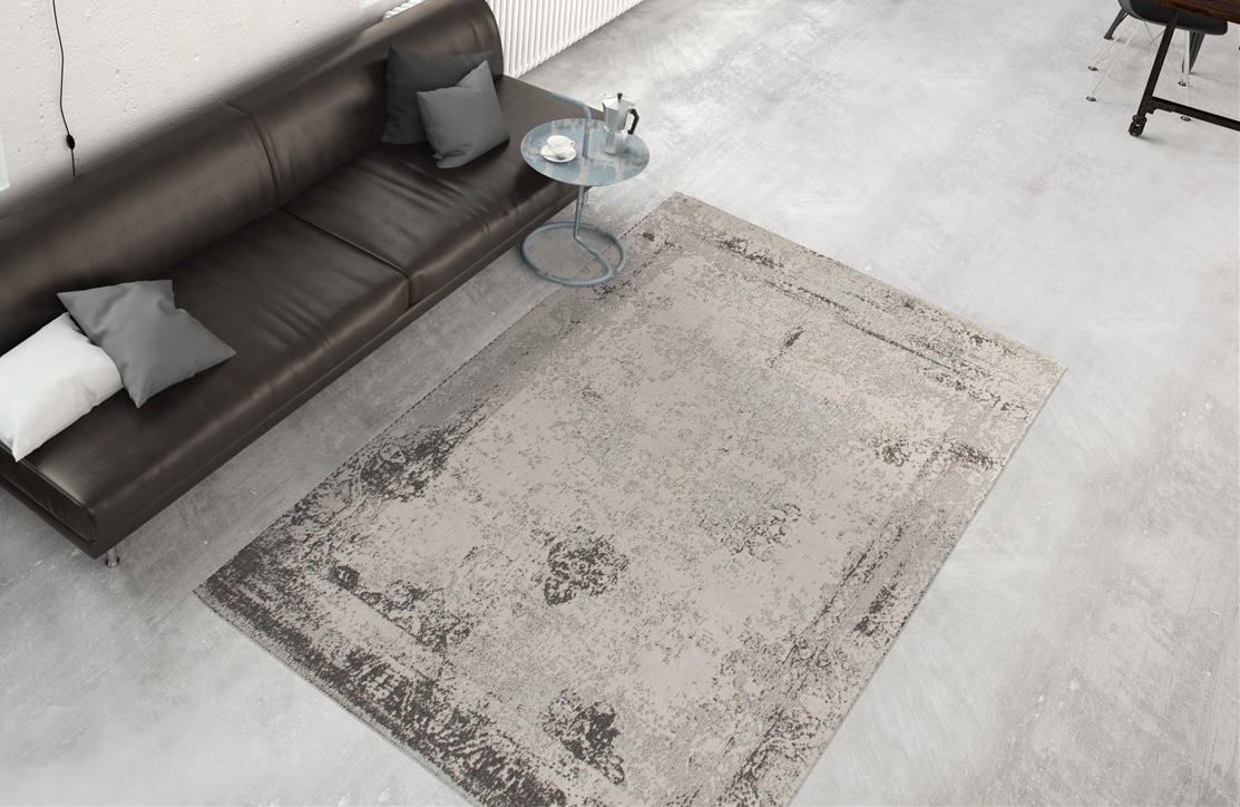 my home Teppich "Bosco" rechteckig 10 mm Höhe Vintage Design, Wohnzimmer günstig online kaufen