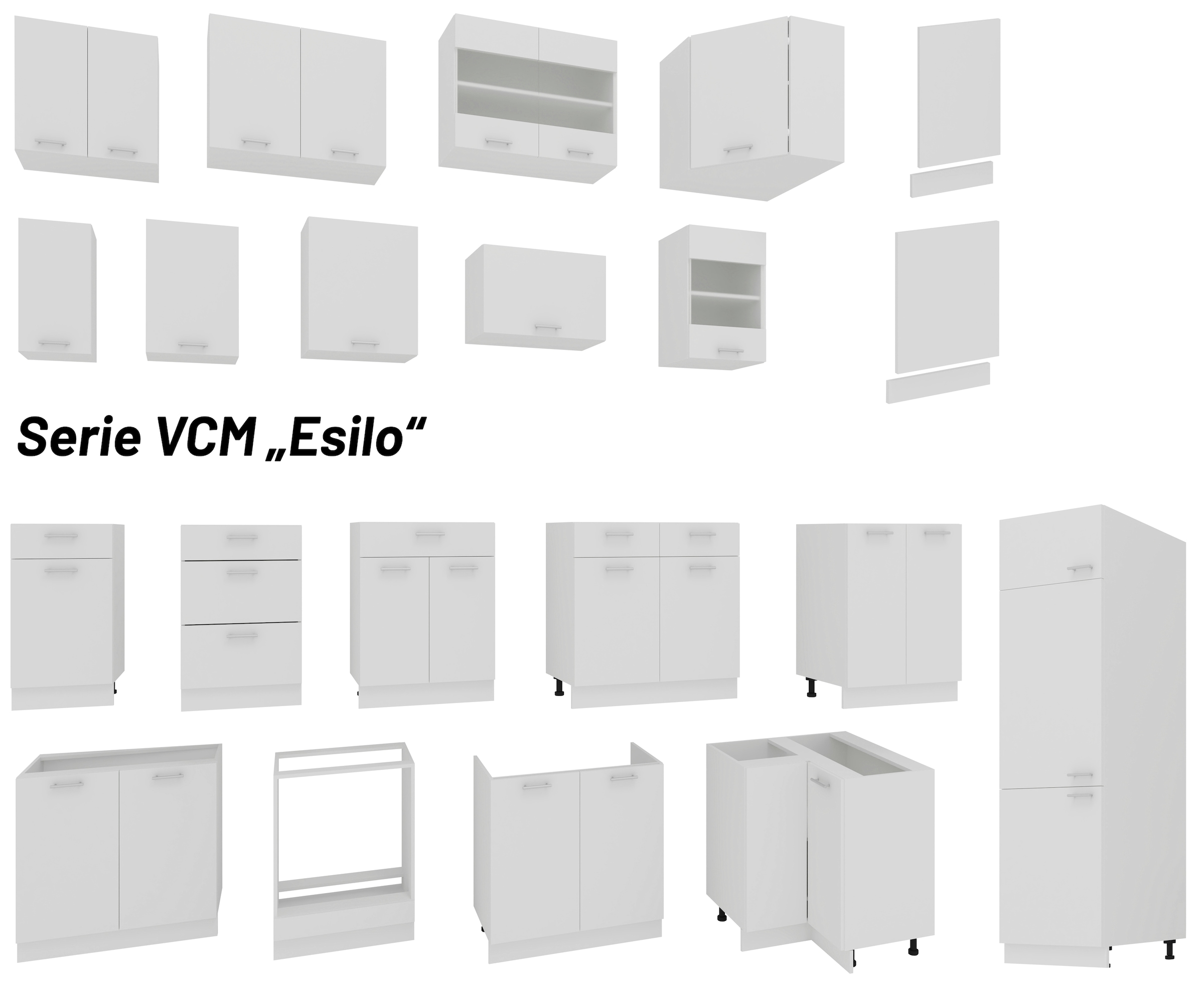 VCM Unterschrank »Esilo«, Küchenschrank Weinregal Unterschrank
