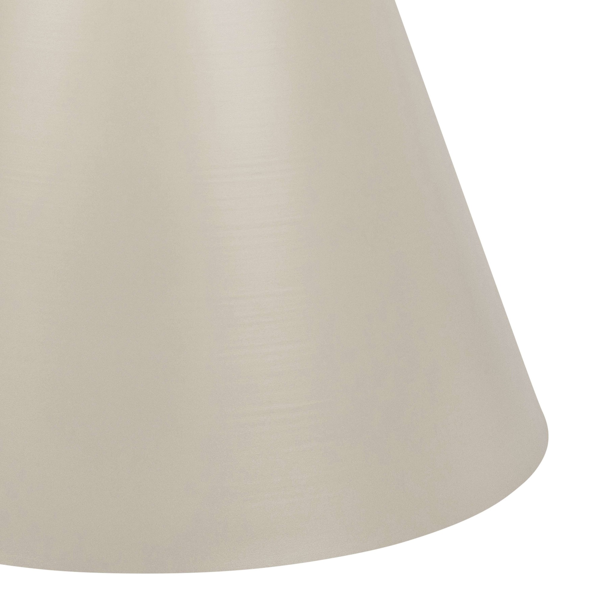 ACTONA GROUP Couchtisch »Soli«, Rund Couchtisch, Tischplatte matt Eiche, Säule Gestell grau, Ø65x43cm