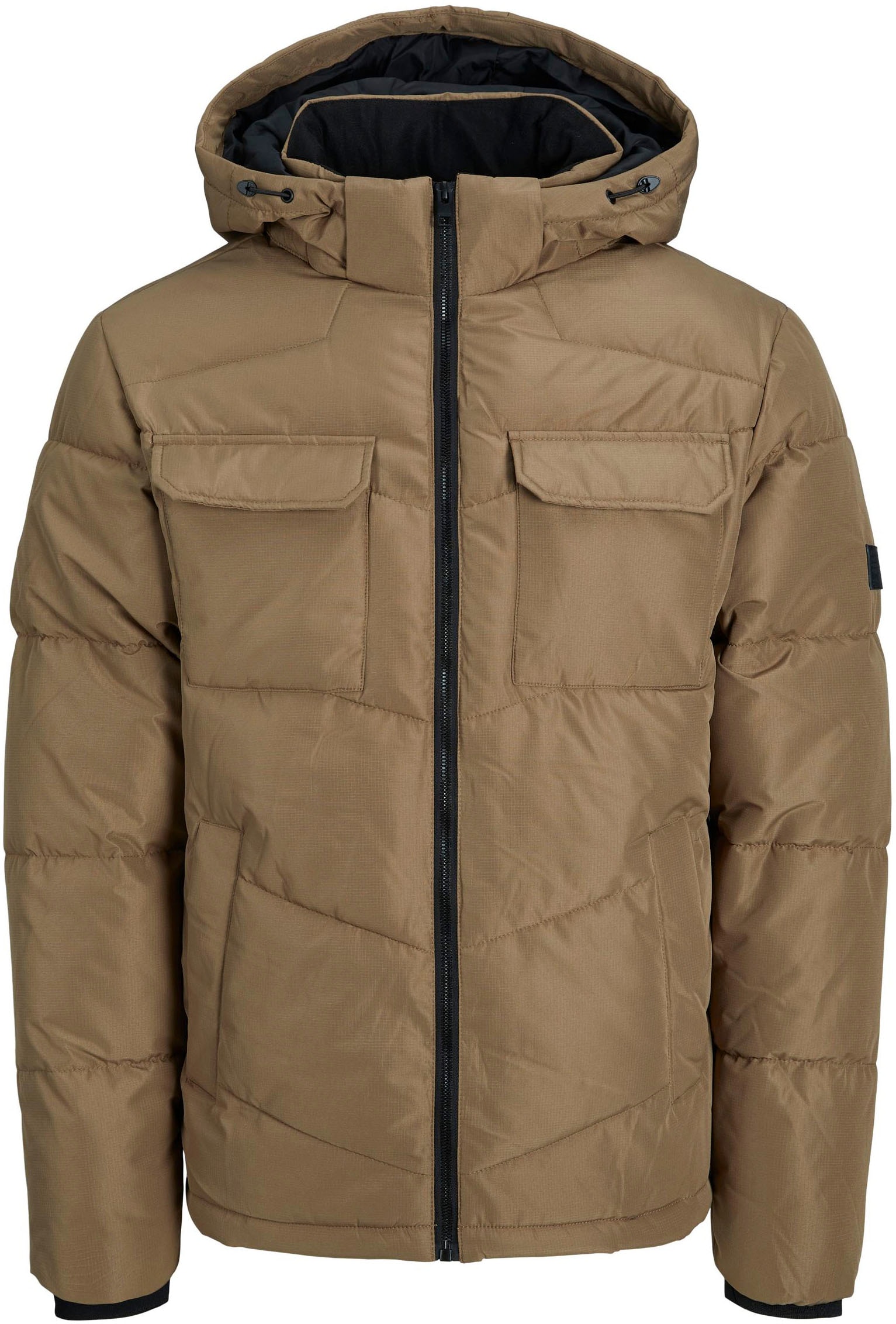 Steppjacke »JJMASON PUFFER JACKET SN«, mit Kapuze