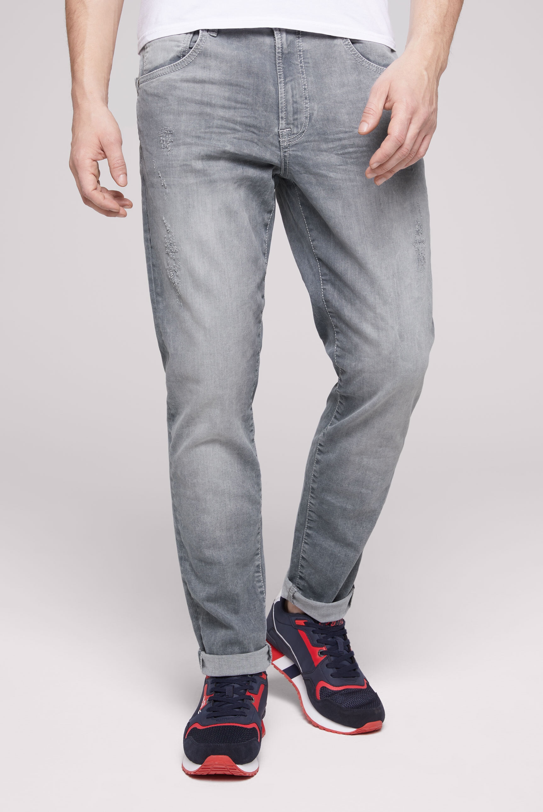 Regular-fit-Jeans, mit zwei Leibhöhen