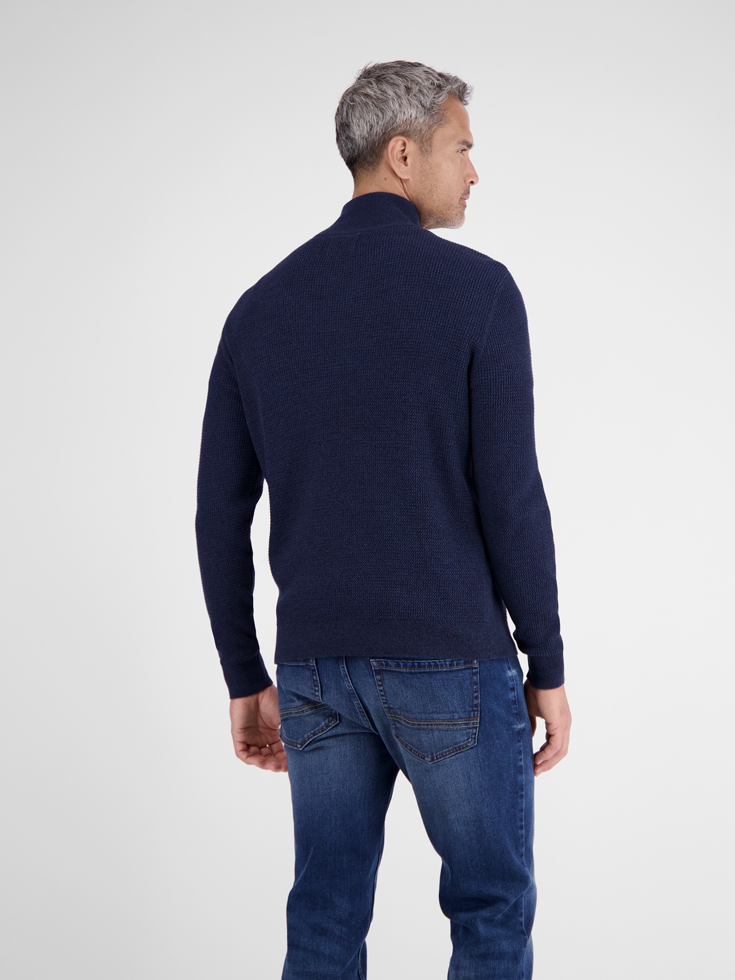 LERROS Troyer "LERROS Herren Stricktroyer in Melange-Optik" günstig online kaufen