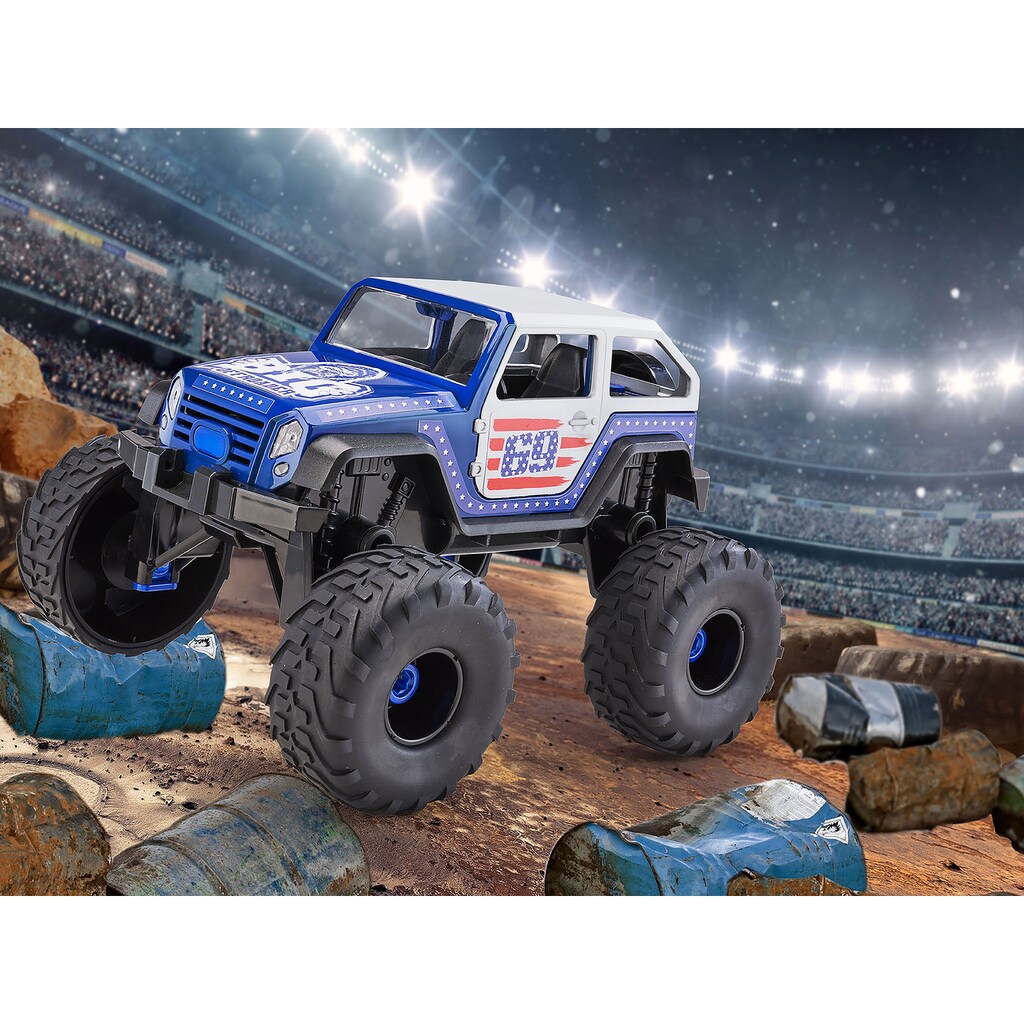 Revell® Modellbausatz »Revell First Construction, Monster Truck«, 1:20