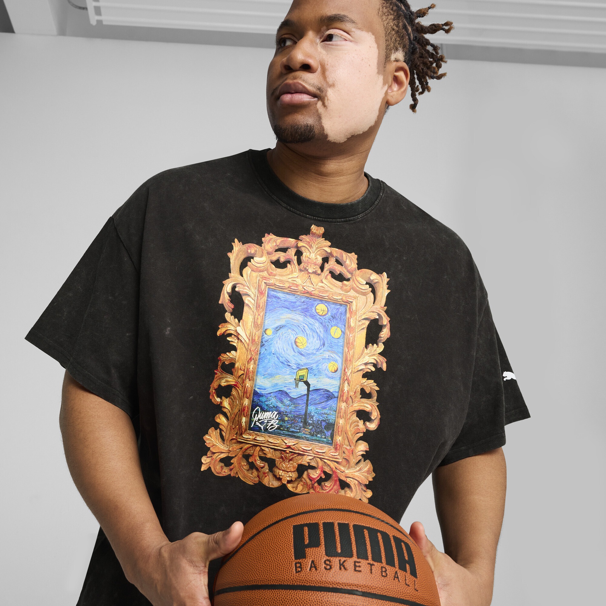PUMA Trainingsshirt »Dylan Exhibit Basketballshirt Herren«
