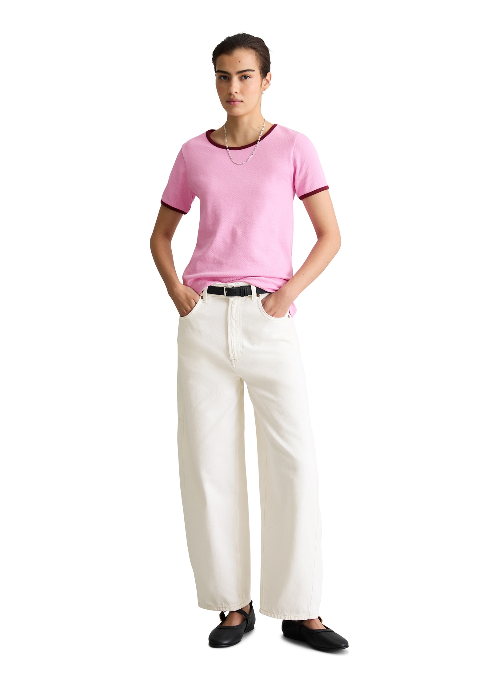Marc O'Polo DENIM T-Shirt »aus reiner Bio-Baumwolle«