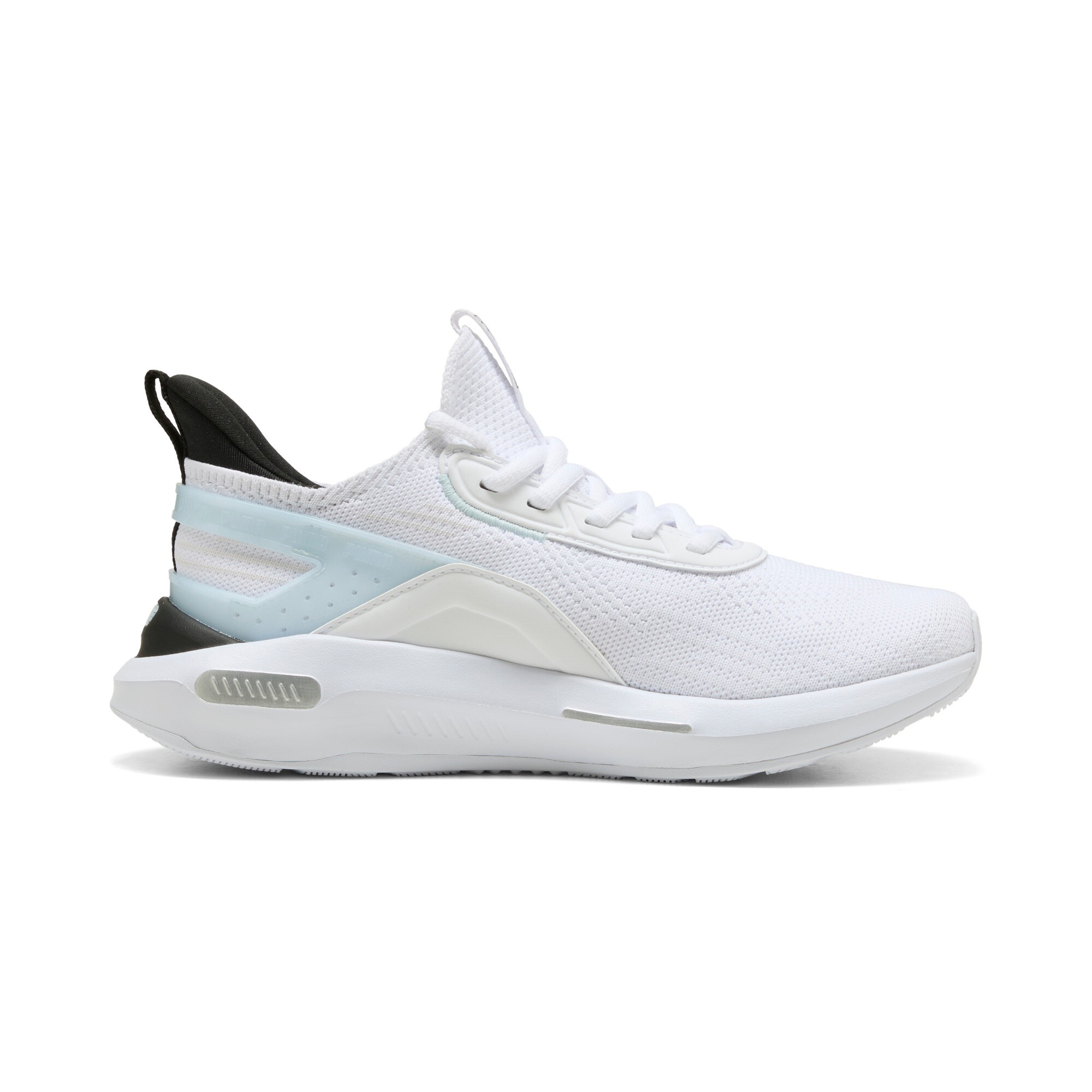 Puma Softride Enzo 5 Hype Sneaker White Silver Black 2