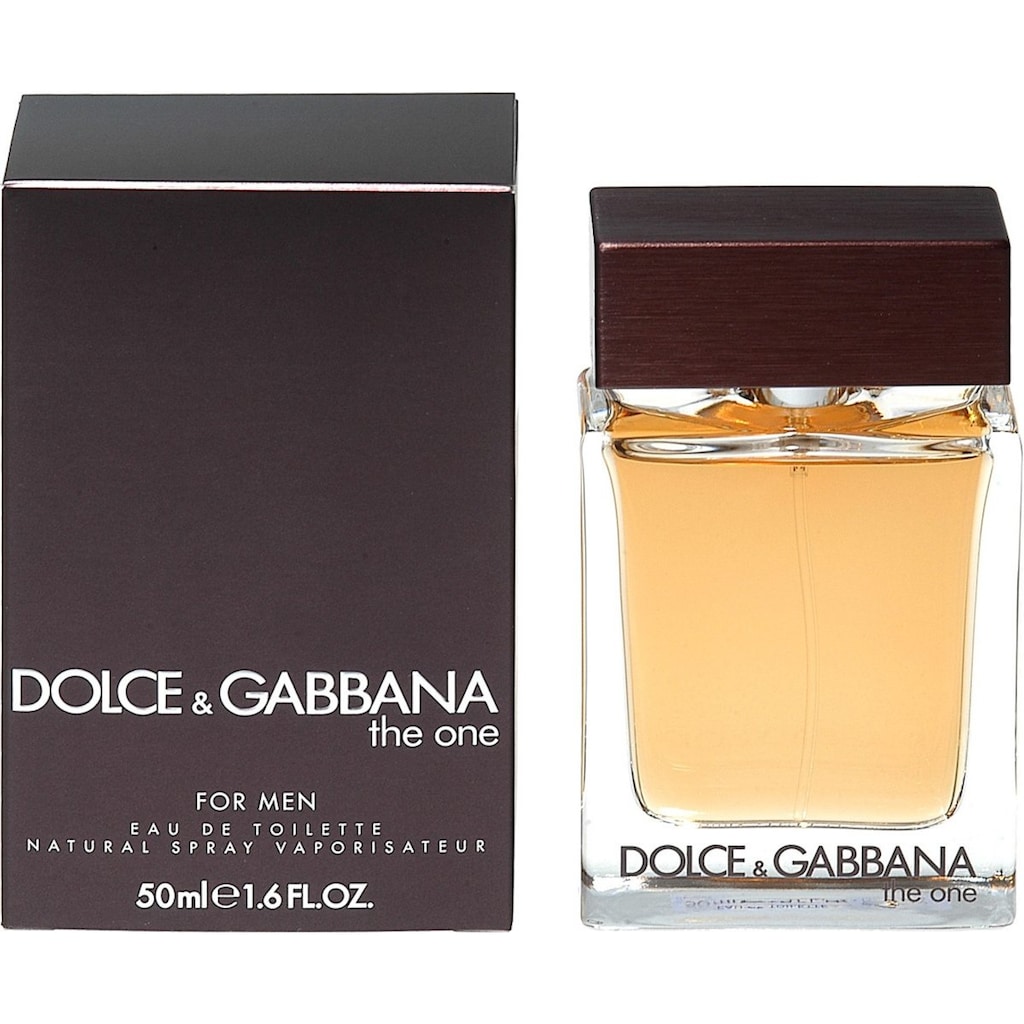 DOLCE & GABBANA Eau de Toilette »The One for Men«, Männerduft, EdT, Parfum, for him