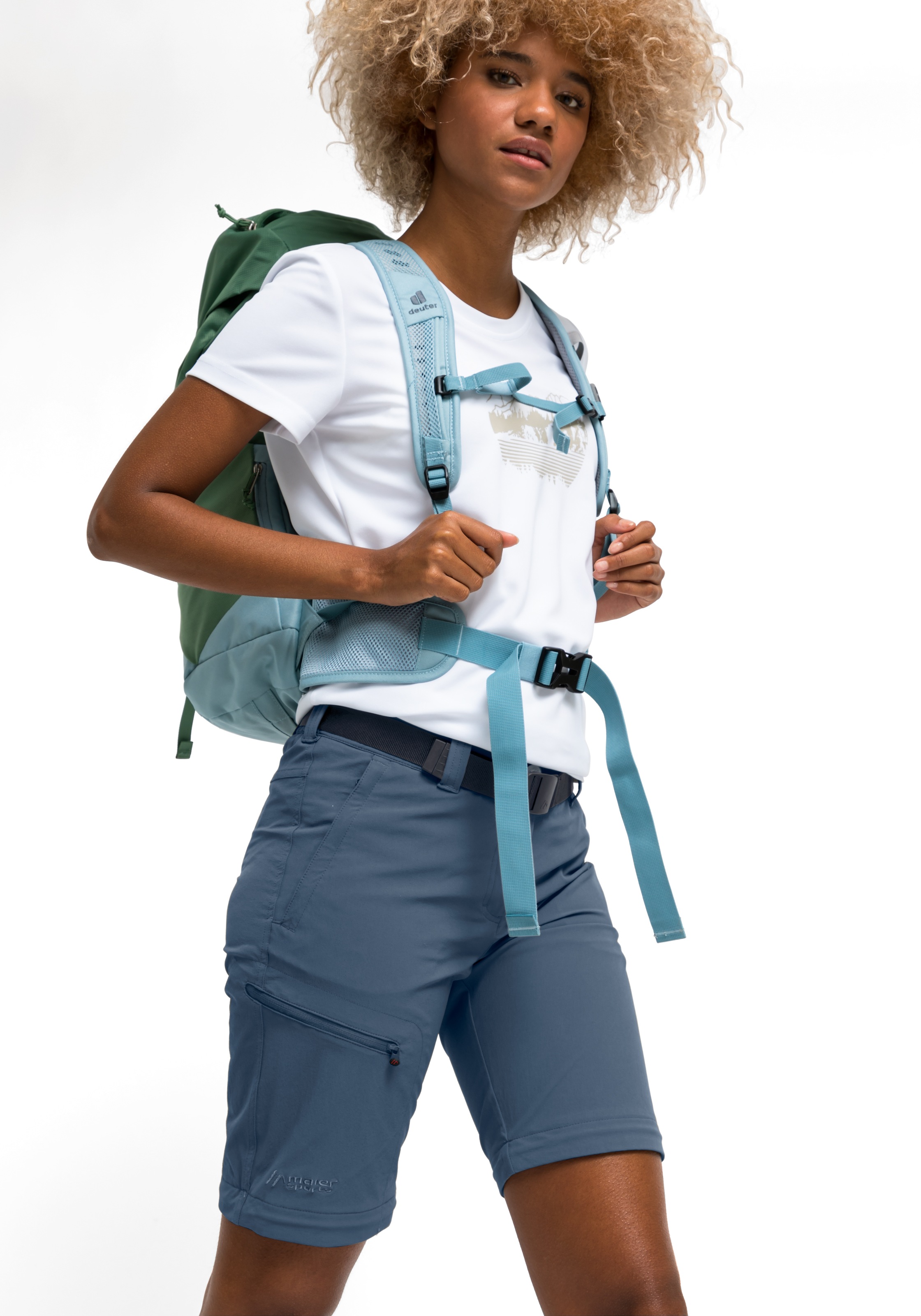 Sports für Wanderhose, »Nata«, bestellen Damen Funktionshose Outdoor-Hose zipp-off atmungsaktive | Maier BAUR