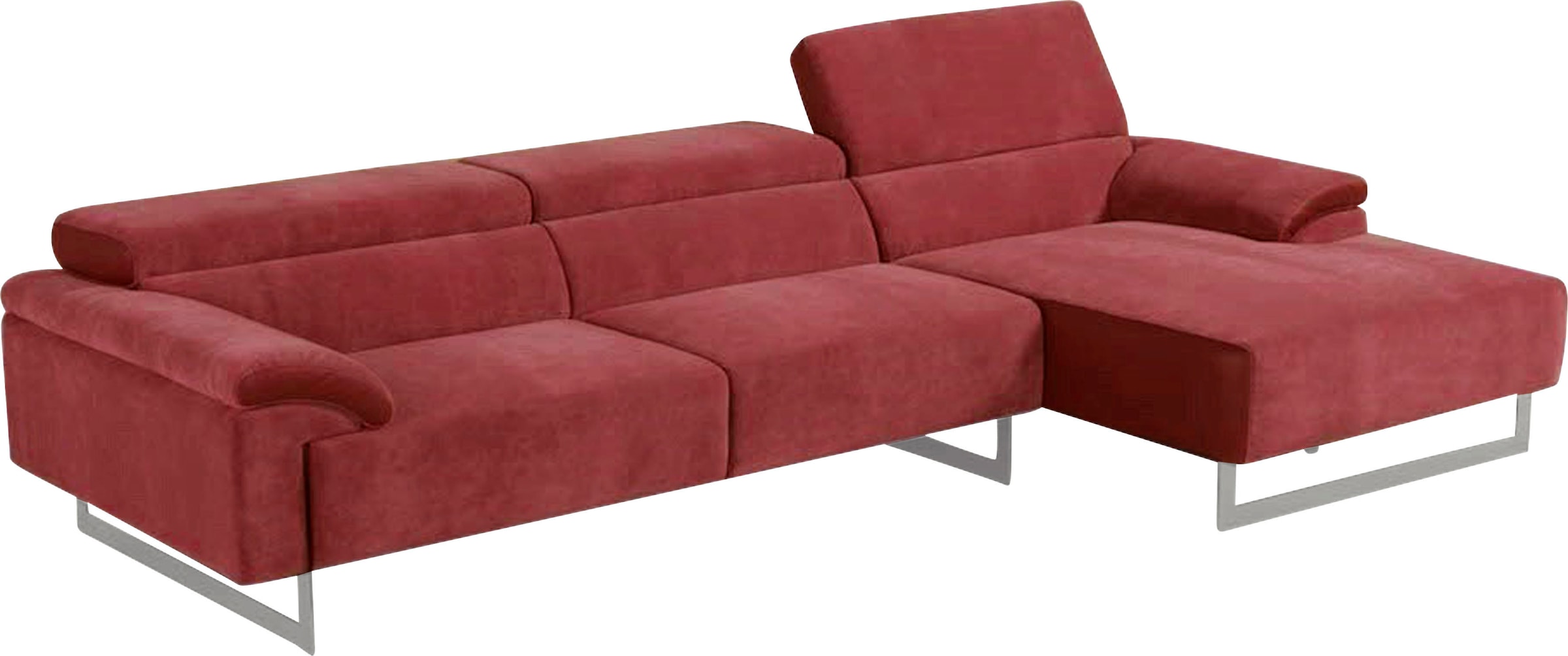 Egoitaliano Ecksofa "Malika, edel und bequem, Designsofa mit hochwertigen B günstig online kaufen