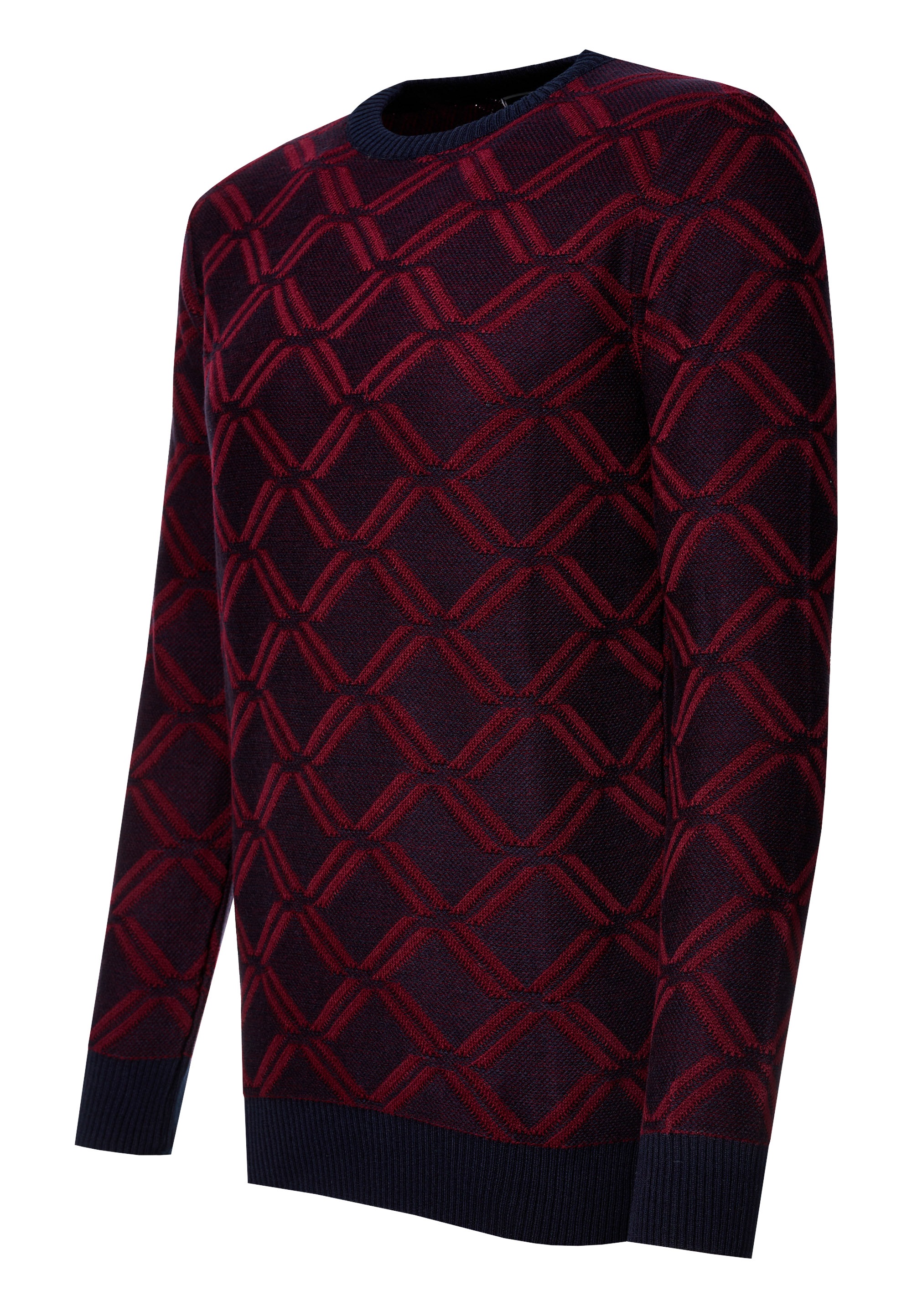 Rusty Neal Strickpullover in tollem Karo-Design