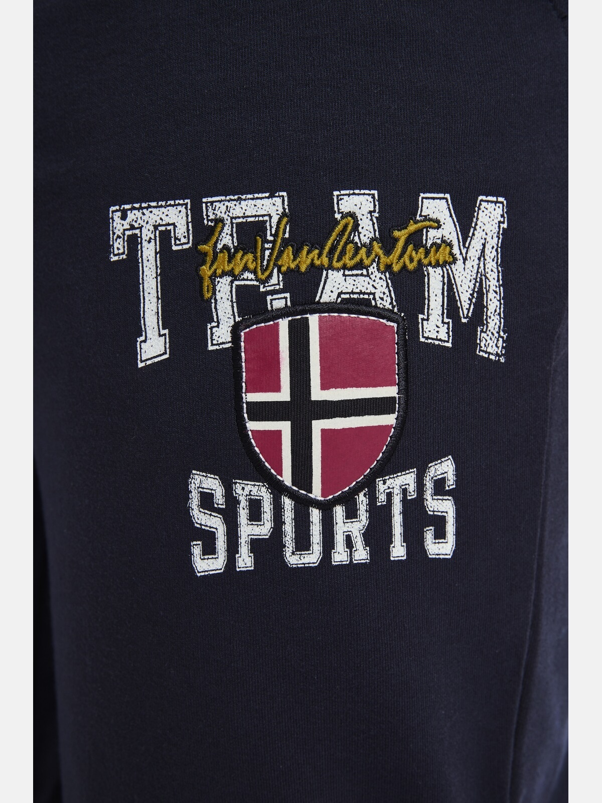 Jogginghose JAN VANDERSTORM "Jogginghose THIBOR", Herren, Gr. 3XL, N-Gr, blau (dunkelblau), Obermaterial: 100% Baumwolle CO., Hosen Jogginghose 3