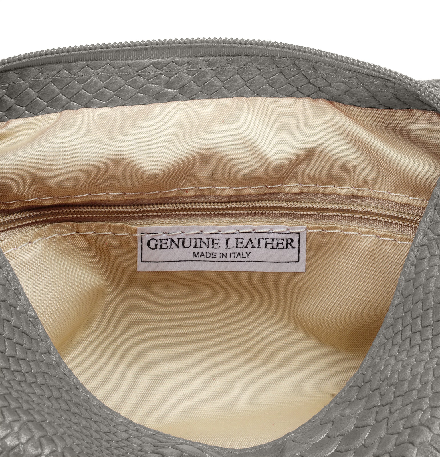 Cluty Umhängetasche, echt Leder, Made in Italy