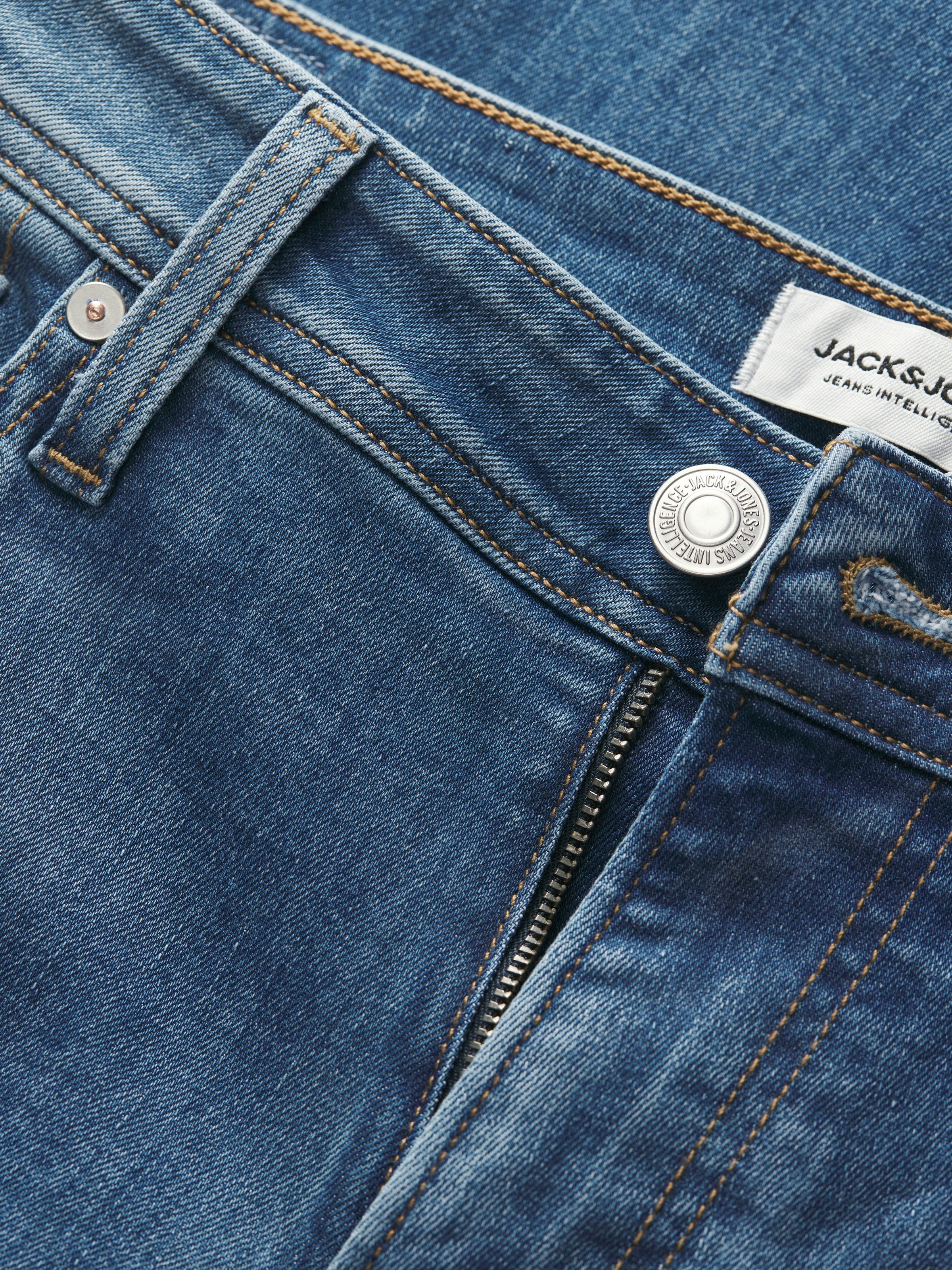 Jack & Jones Regular-fit-Jeans »JJICLARK JJORIGINAL« Baumwollmischung, regular fit
