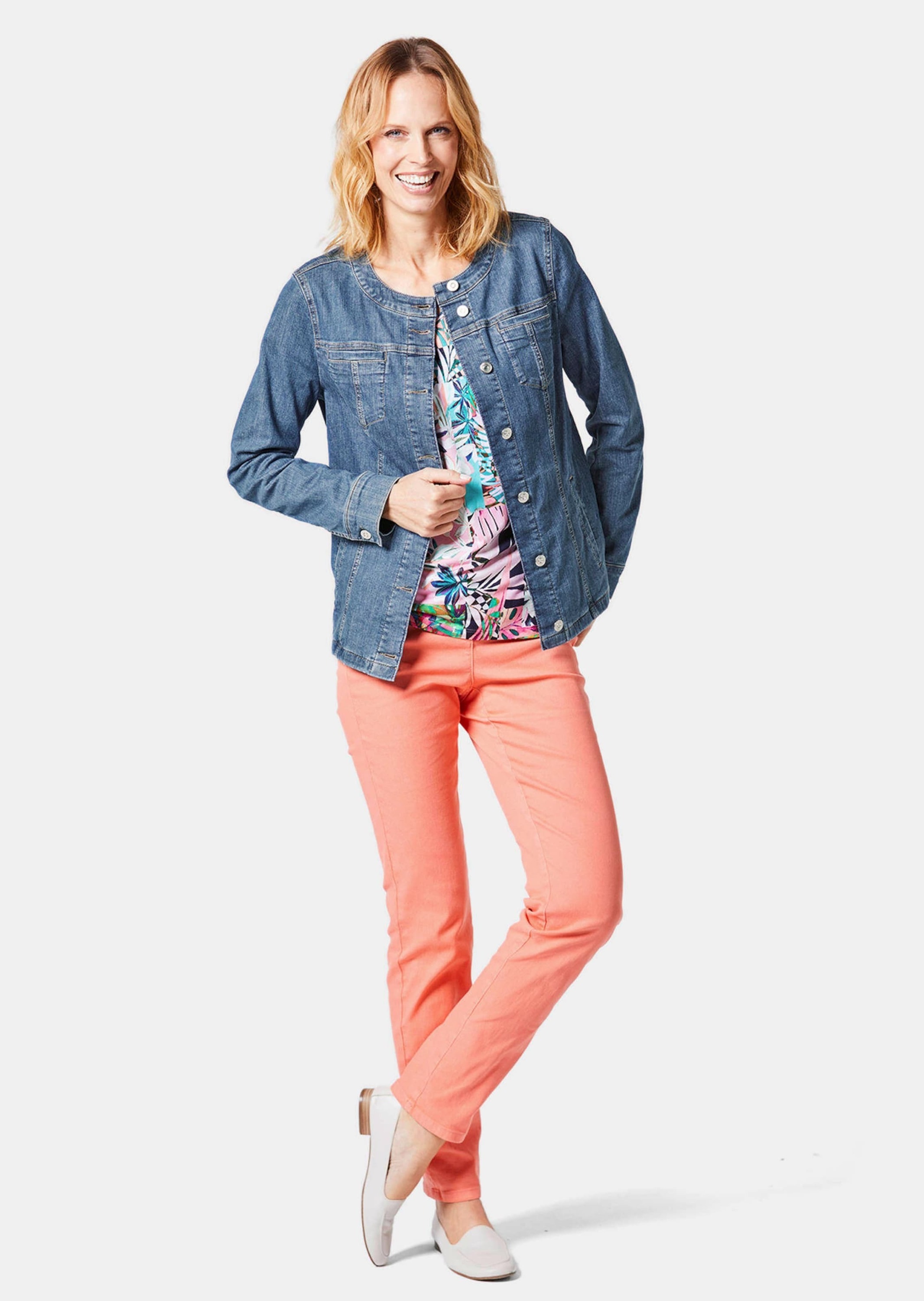 GOLDNER Kurzjacke "Modische Freizeitjacke" mit klassischer Nahtführung günstig online kaufen