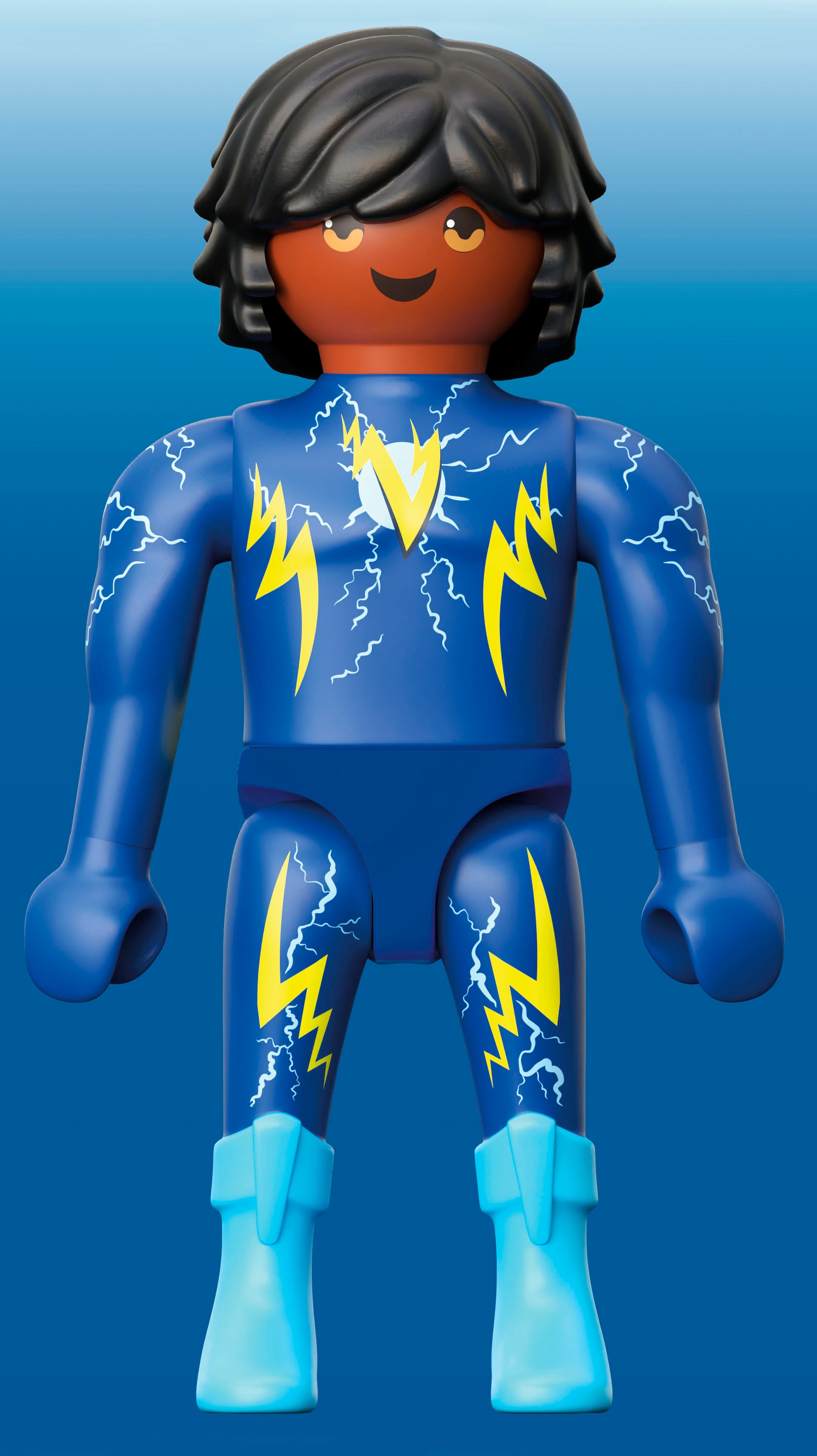 Playmobil® Konstruktions-Spielset »Blitz-Held (71836), Heroes«, (6 St.)