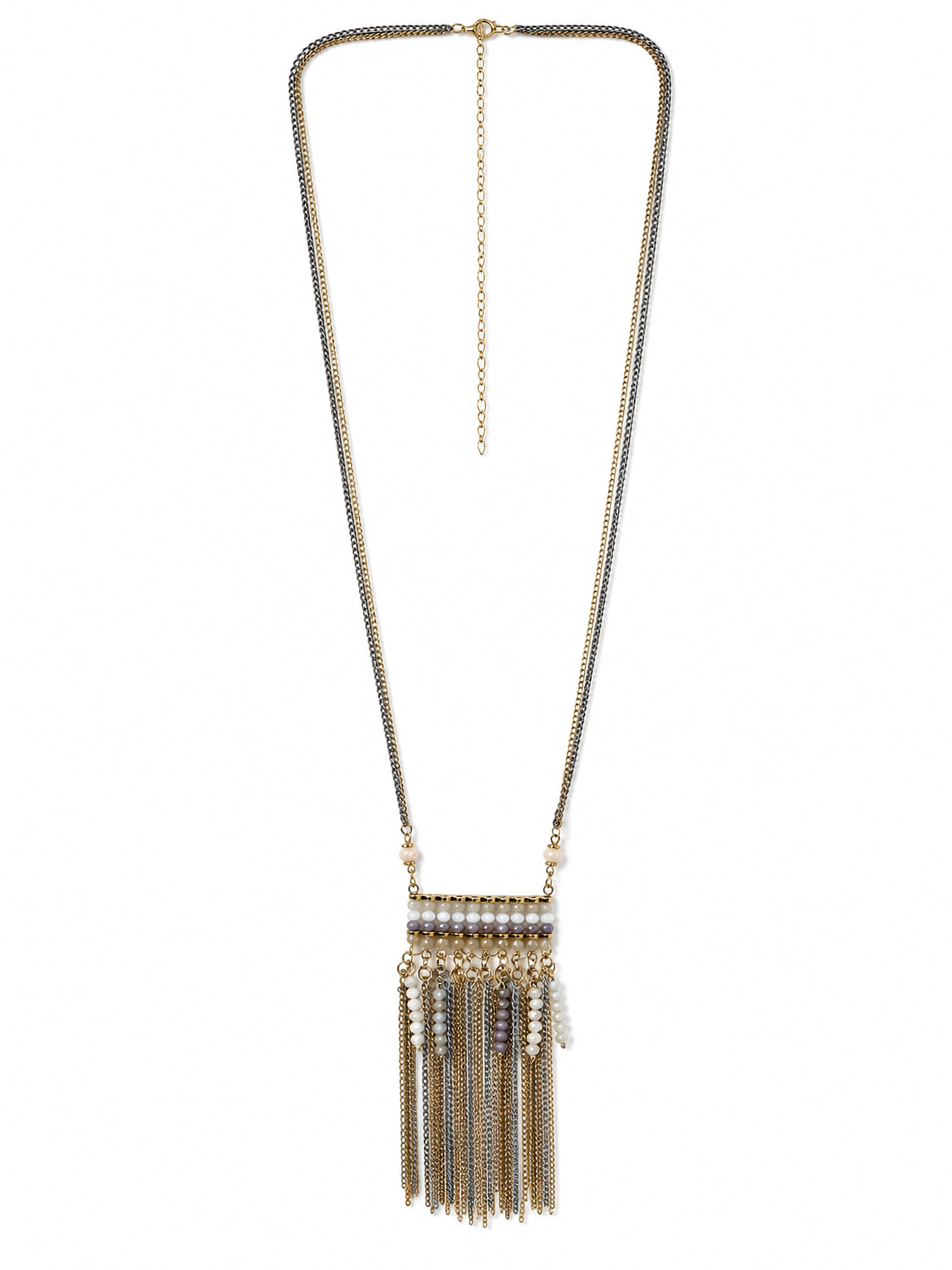 COLLEZIONE ALESSANDRO Lange Kette »Carmen« mit angesagter Quaste