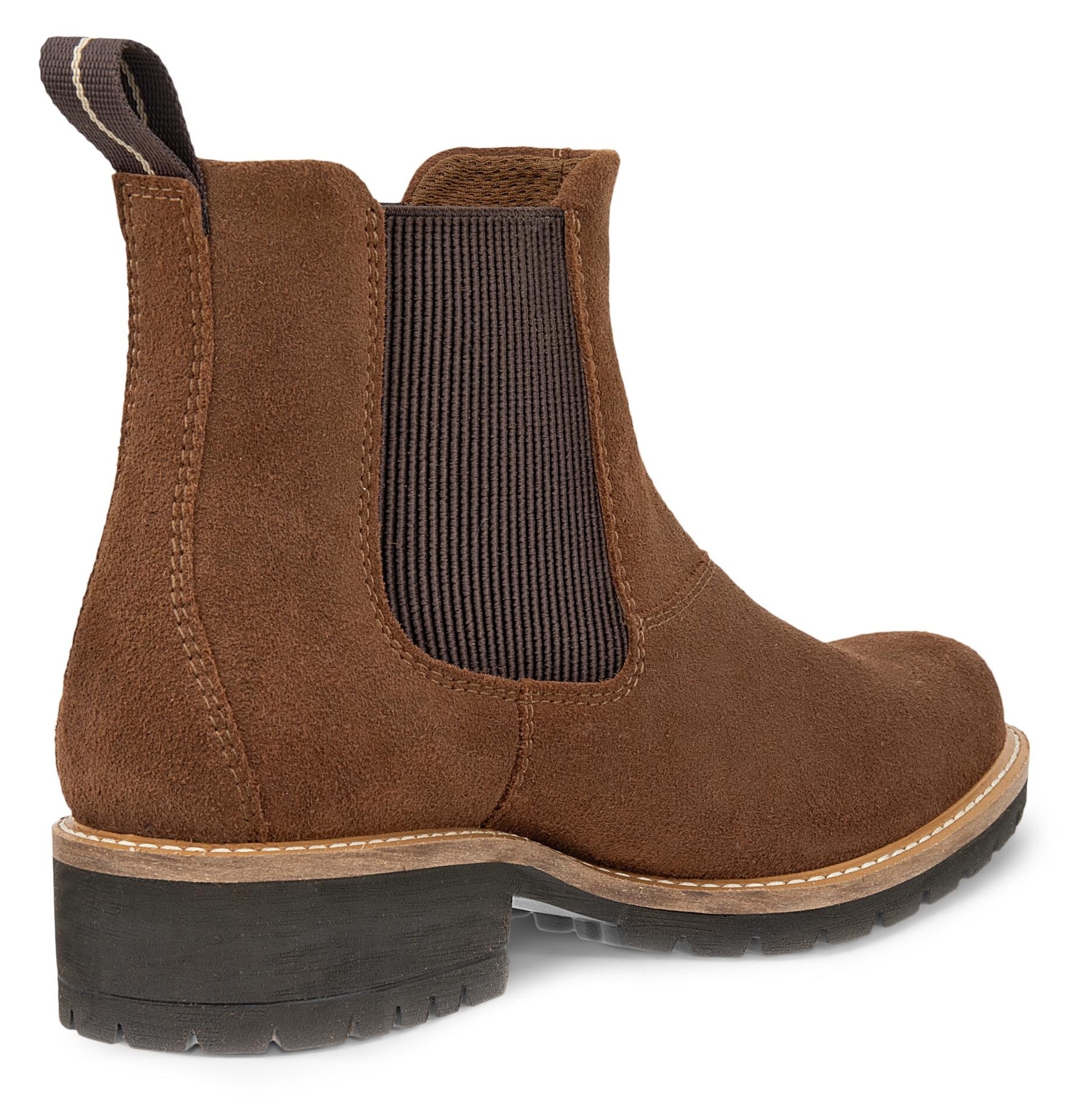 Ecco Chelseaboots »ELAINA«, Schlupfboots, Herbstboots, Stiefelette mit Stretcheinsätze