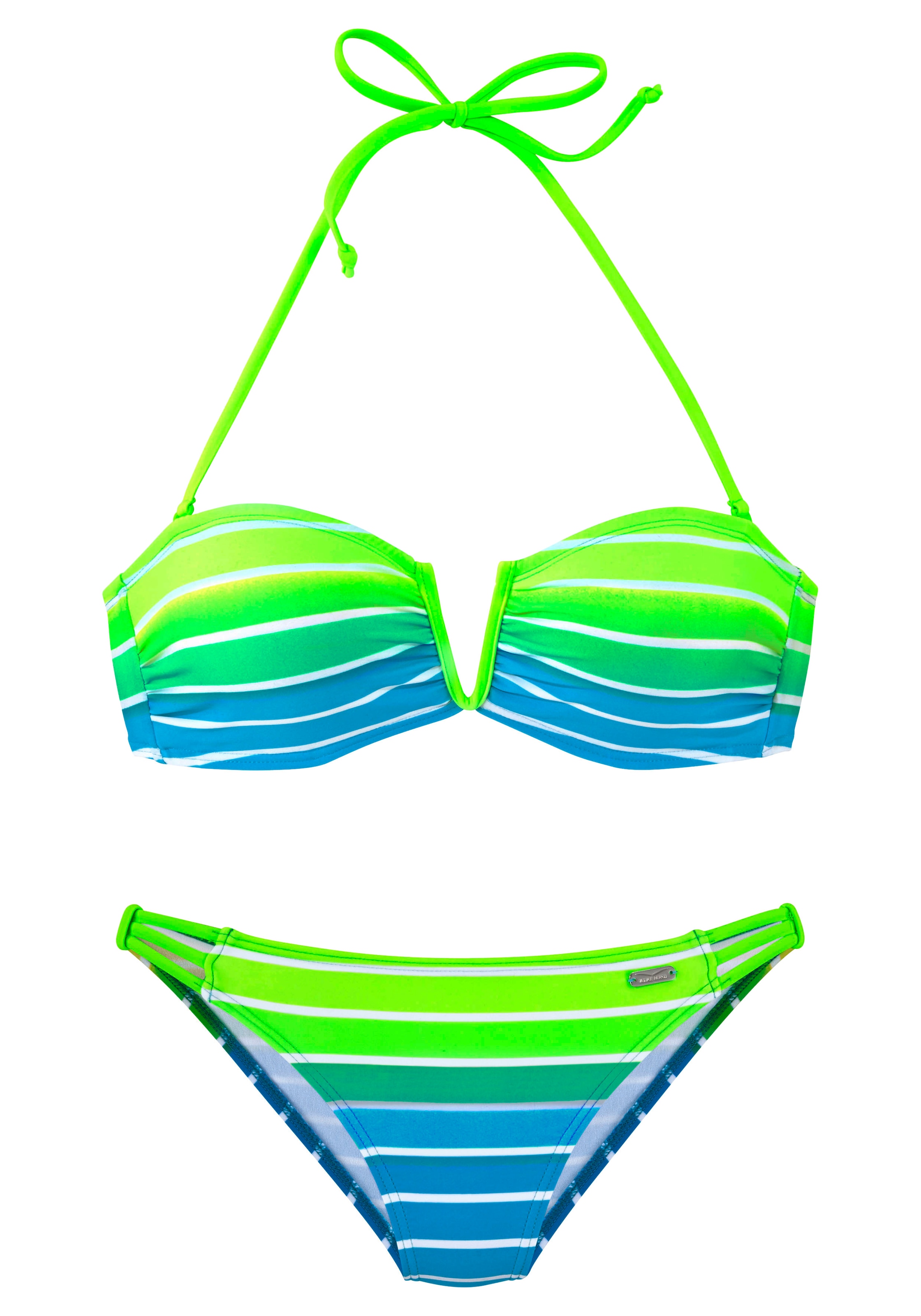 Beach BAUR Venice | online bestellen Bandeau-Bikini, Farbverlauf mit