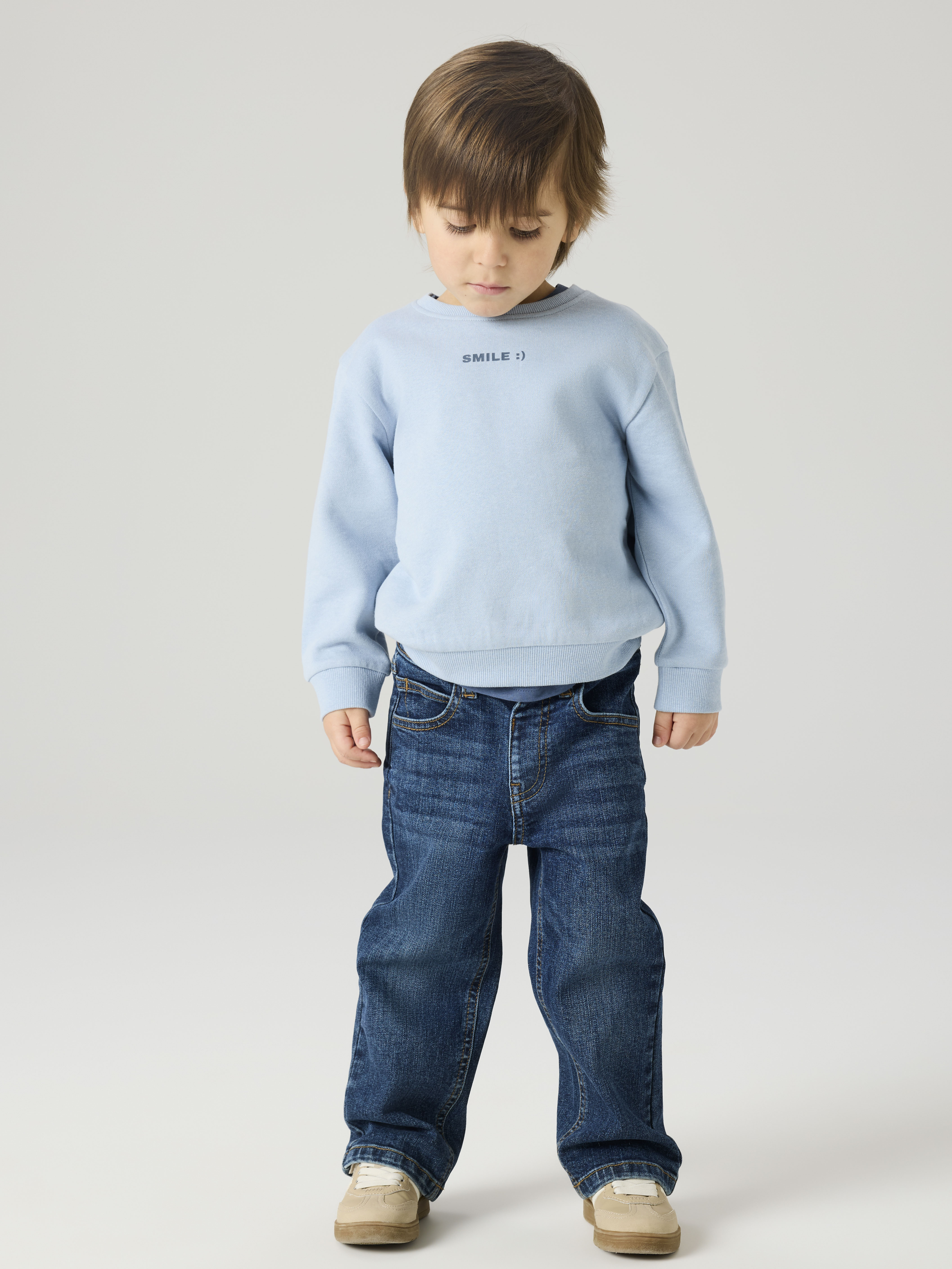 Name It Straight-Jeans "NMMRYAN STRAIGHT JEANS 8809-MD TB" Baumwollmischung, straight fit