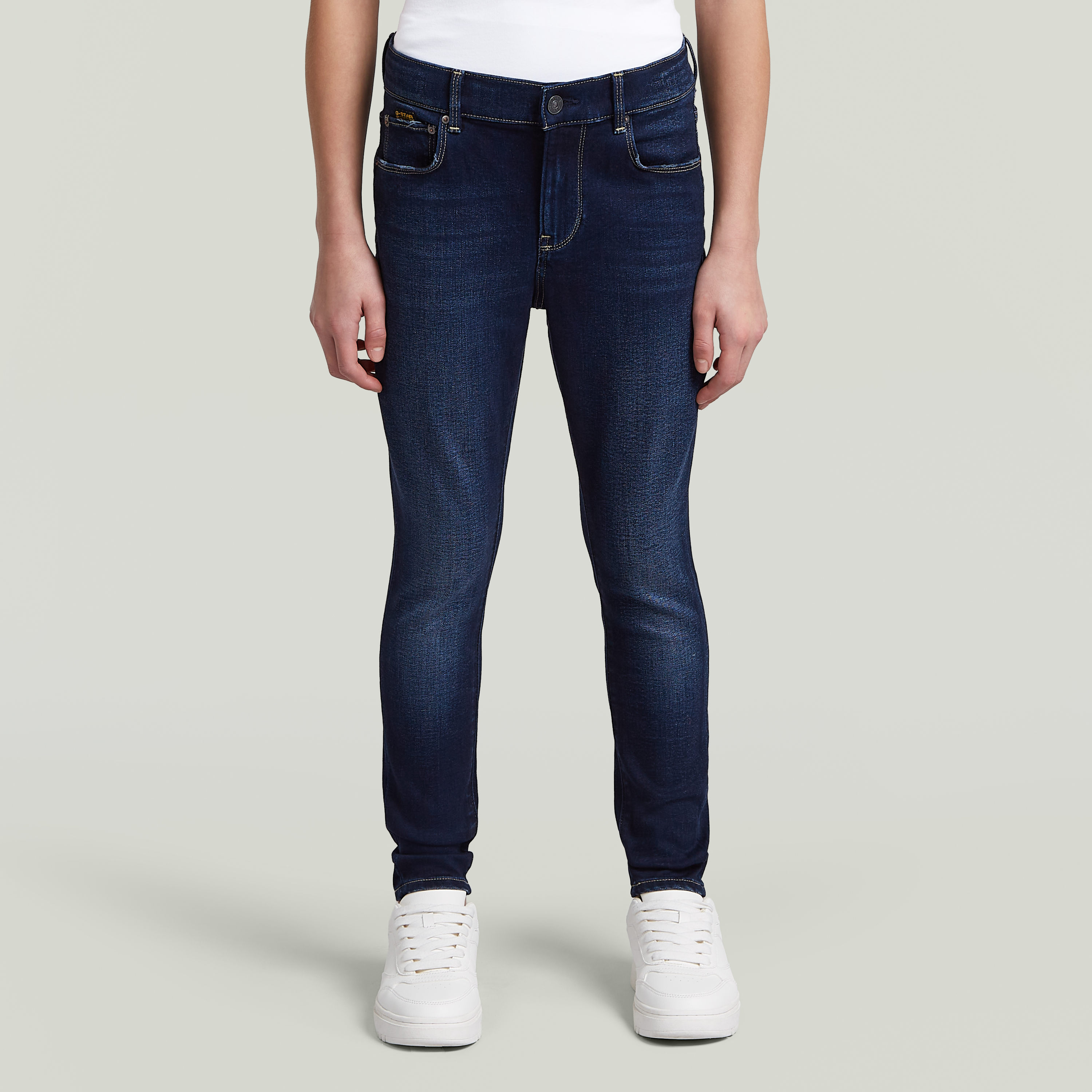 G-STAR Skinny-fit-Jeans "KIDS, 3301 SKINNY G" mit mittelhohem Bund