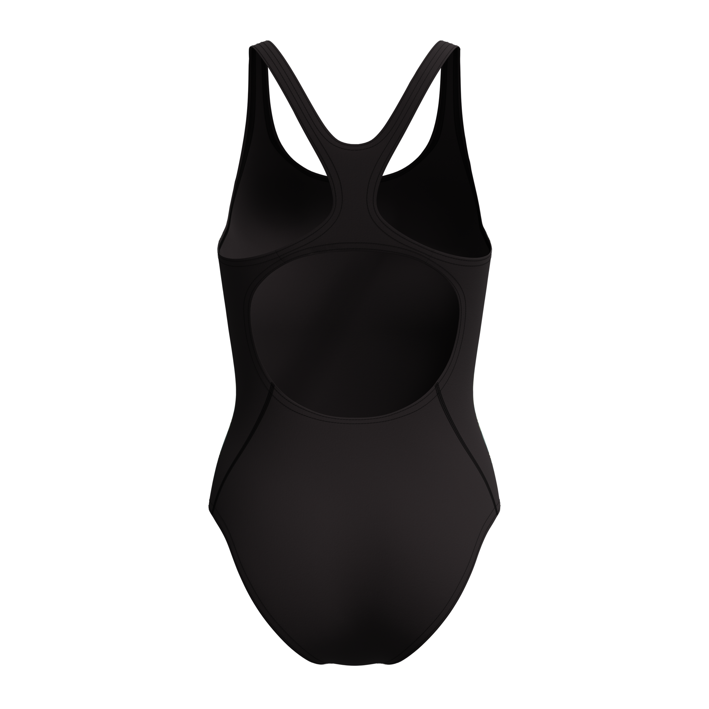 Badeanzug SPEEDO Gr. 36, blk, ltgrn, Badeanzüge, Damen, 36, N-Gr, Obermaterial: 80% Nylon, 20% Elasthan, Badeanzug, schnell trocknend 2