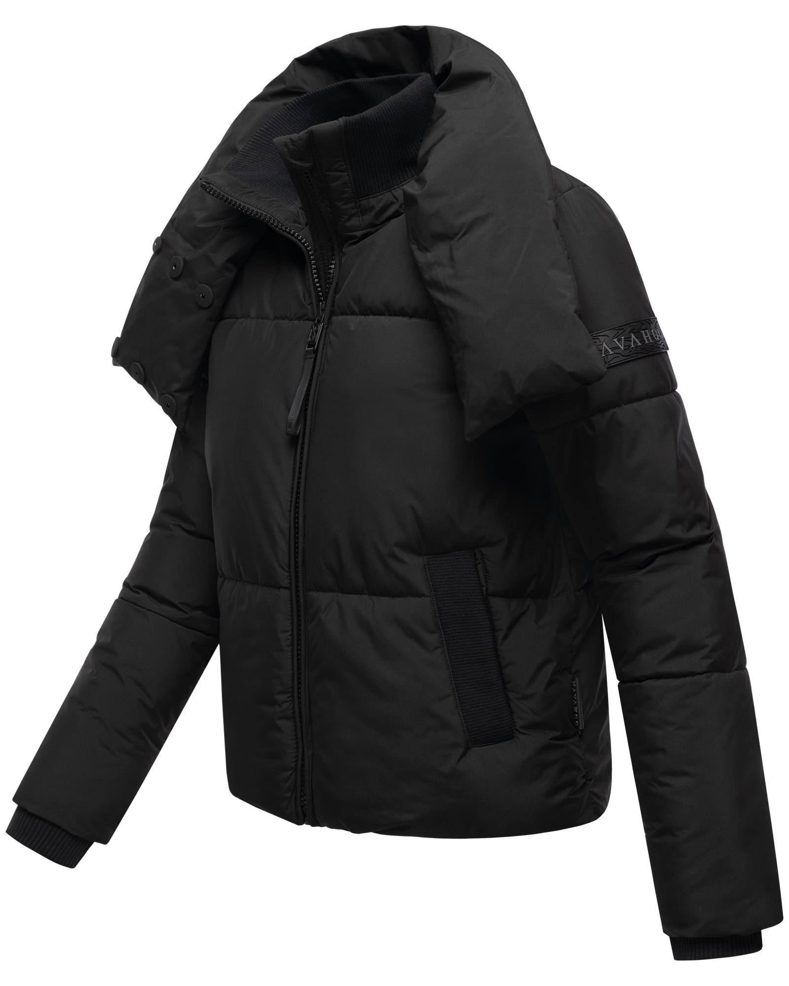 Navahoo Outdoorjacke »Traumelfe 14«, ohne Kapuze, Winter Steppjacke mit hohem Kragen