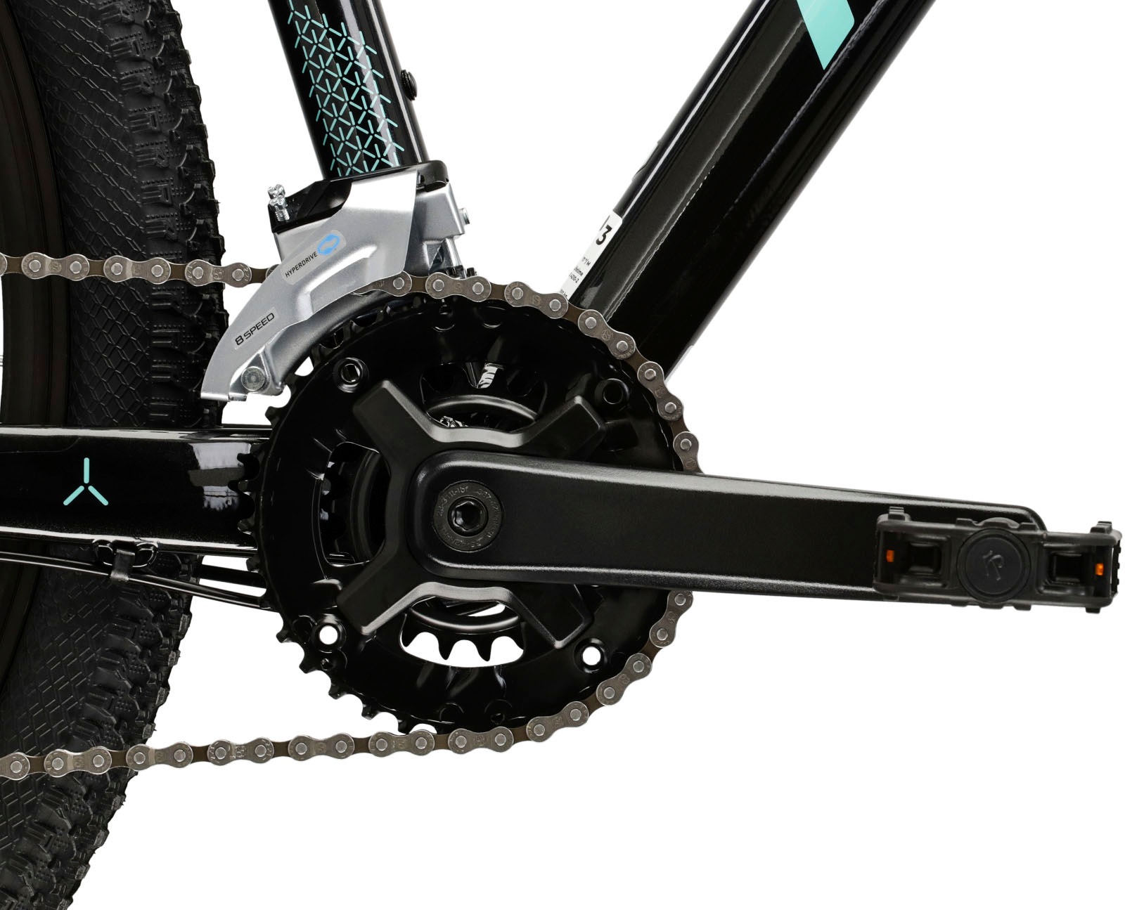Kross Mountainbike »Damen Hardtail Lea 3.0«, 16 Gang, Shimano, ACERA M3020 Schaltwerk, Kettenschaltung