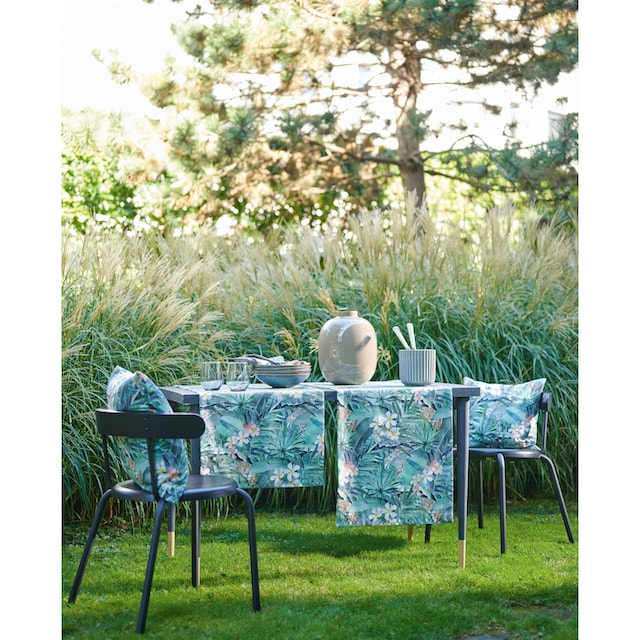 APELT Tischläufer »6852 SUMMERTIME, Sommerdeko, Sommer«, (1 St.), mit  tropischem Motiv, Digitaldruck | BAUR
