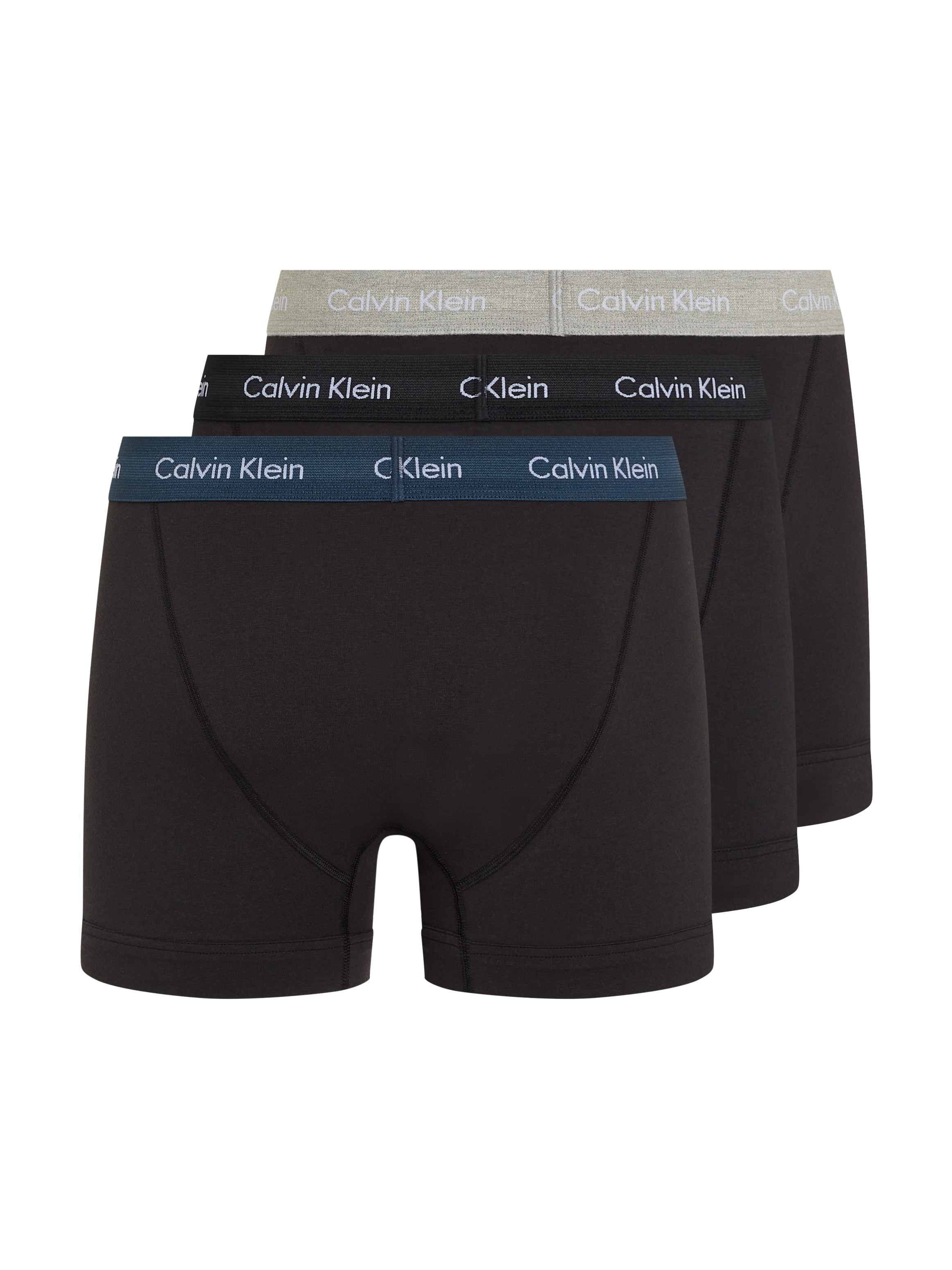 Calvin Klein Underwear Trunk »TRUNK 3PK«, (Packung, 3 St.), mit Calvin Klein Logo-Elastikbund (3 Stück)