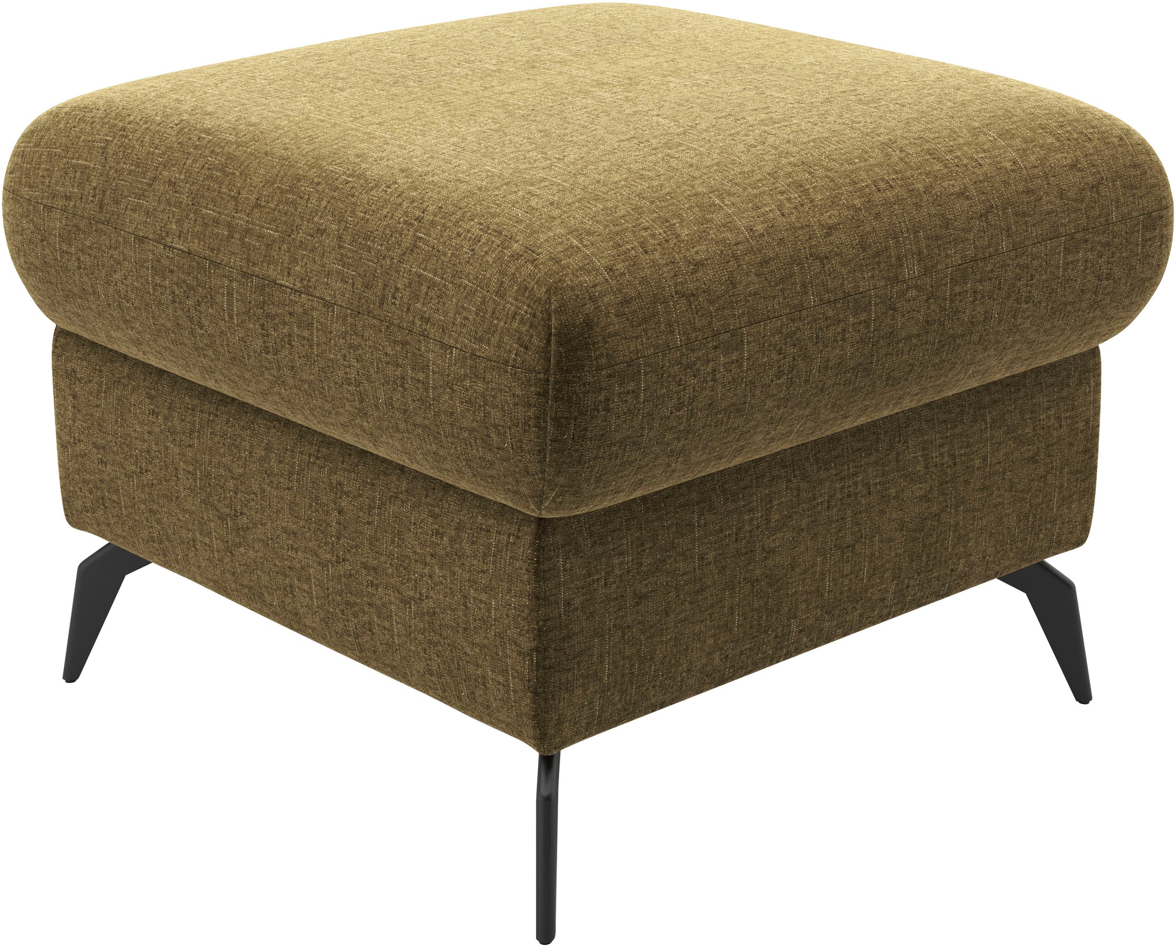 Home affaire Polsterhocker "Rochelle", (1 St.), moderne 15 cm Metallfüße günstig online kaufen