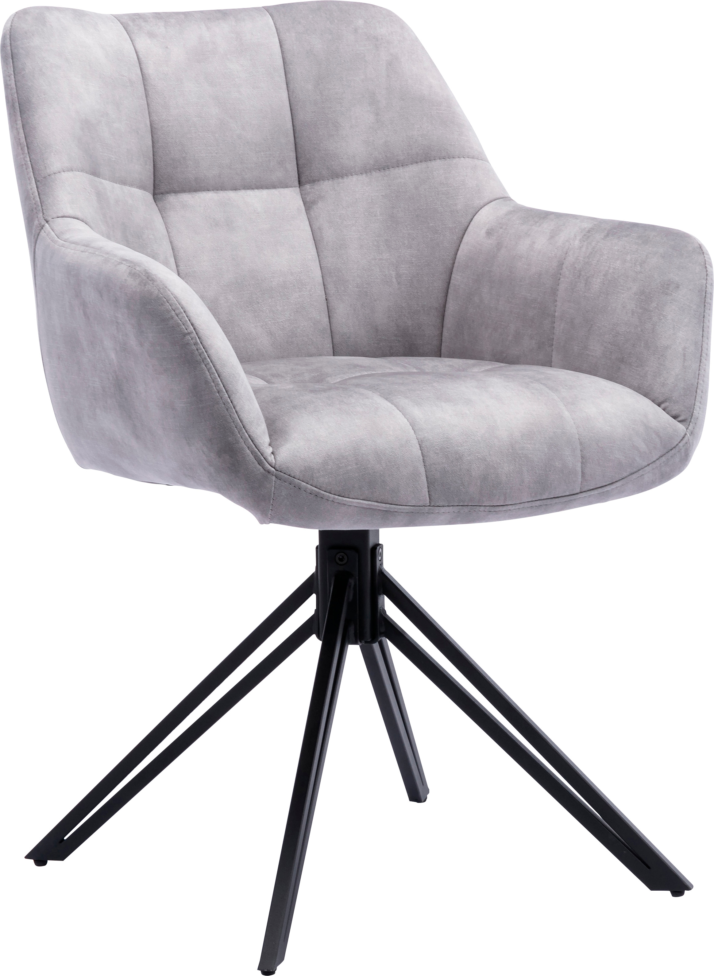 Home affaire "Soller" (Set) 2 Stk.Luxus-Microfaser Bezug, 180 drehbar, Metallgestell
